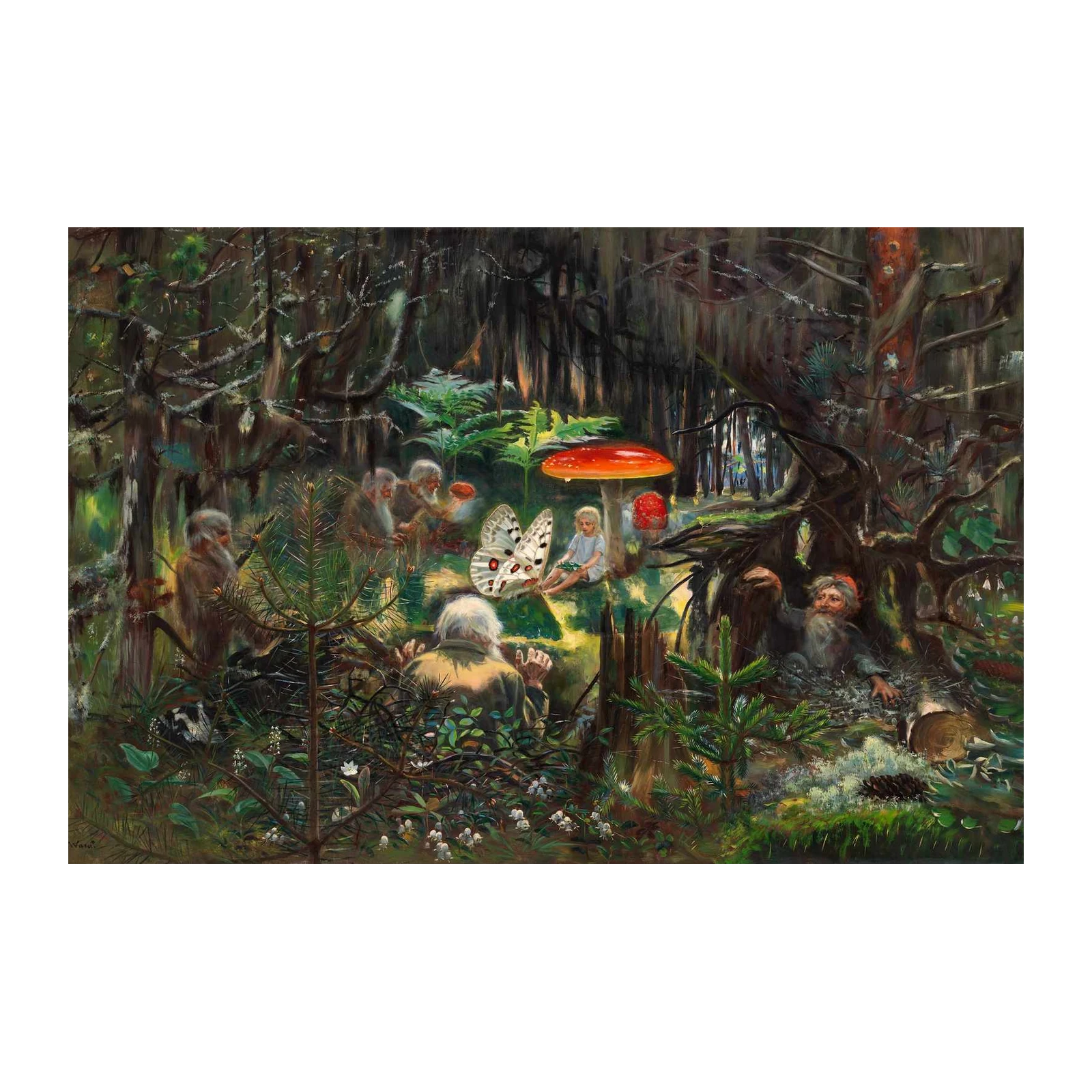 Enchanted Forest Gathering Wall Art