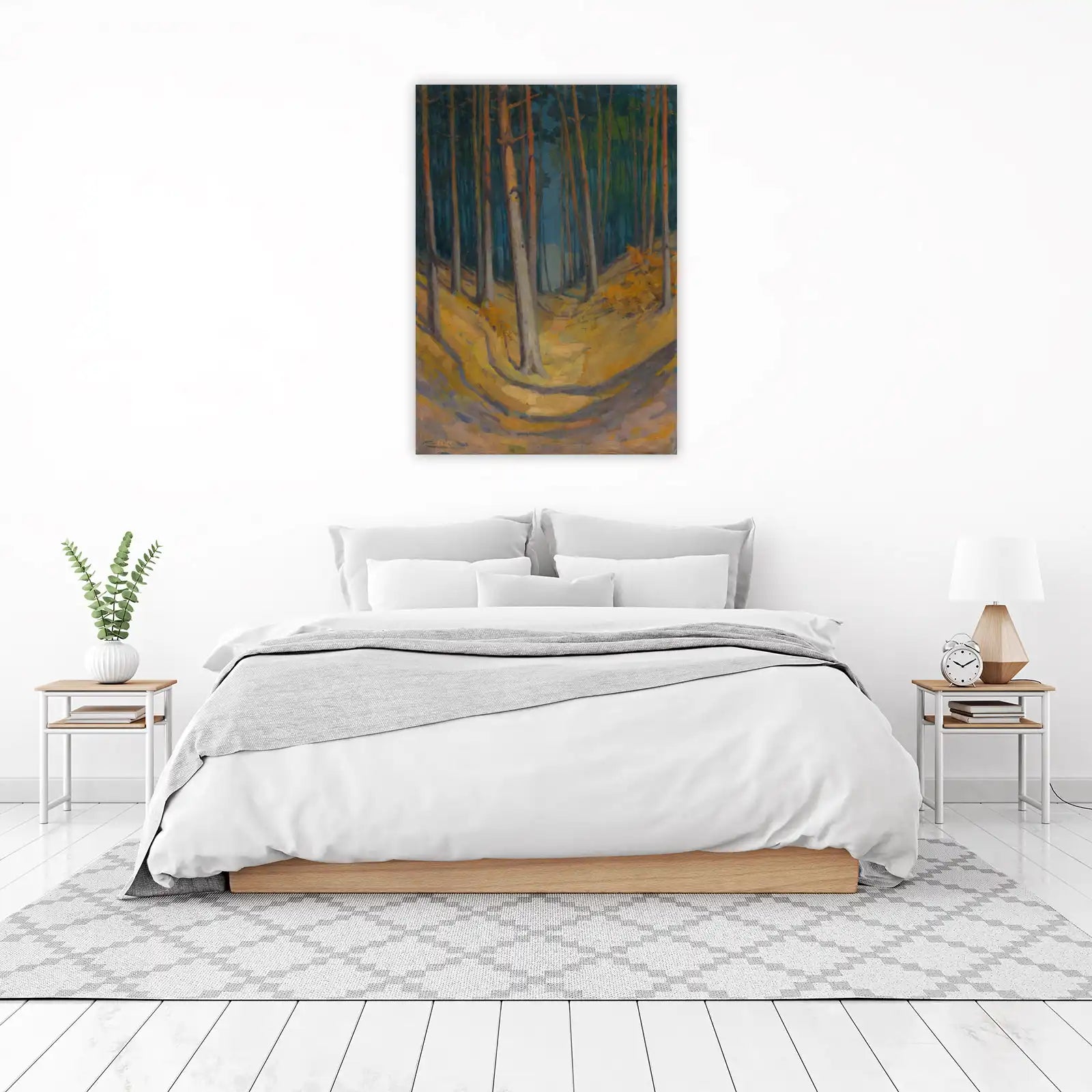 Enchanting Forest Path Autumn Wall Art