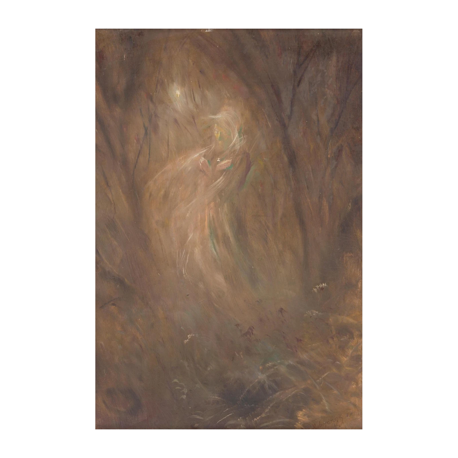 Ethereal Forest Nymph Wall Art