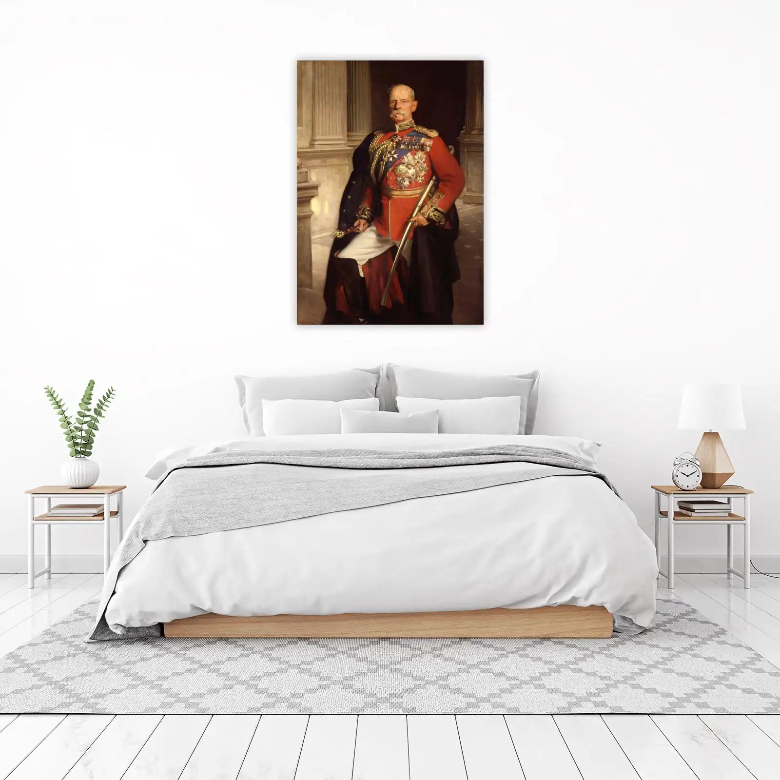 Regal Military Portrait Wall Art