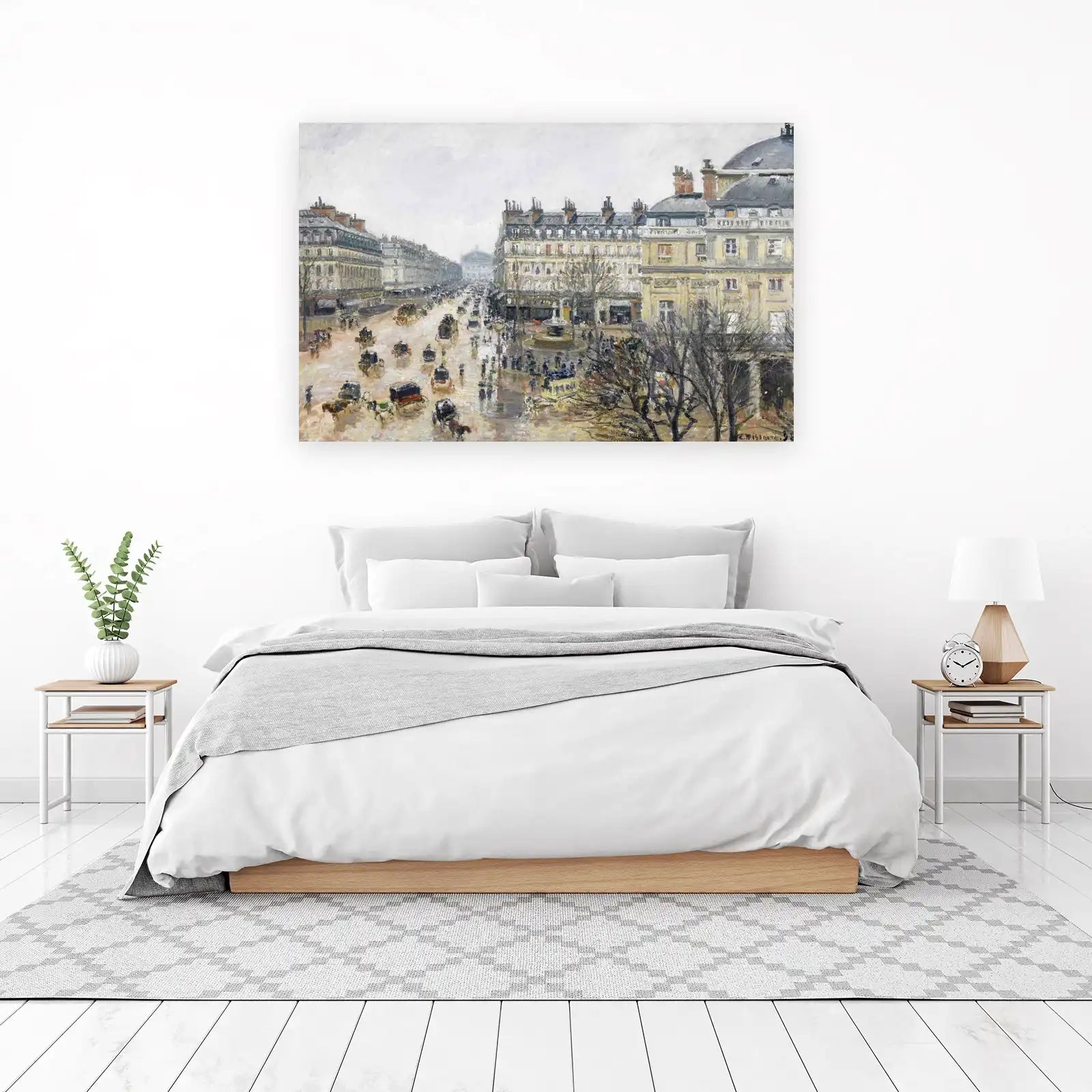 Parisian Boulevard Impressionist Wall Art