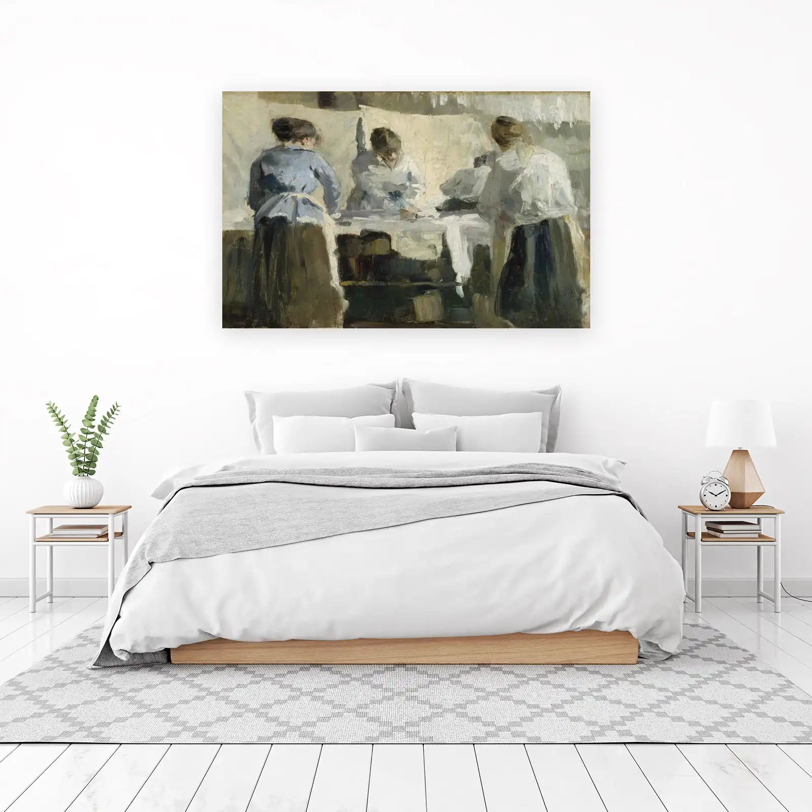 Impressionist Women at Work Wall Art