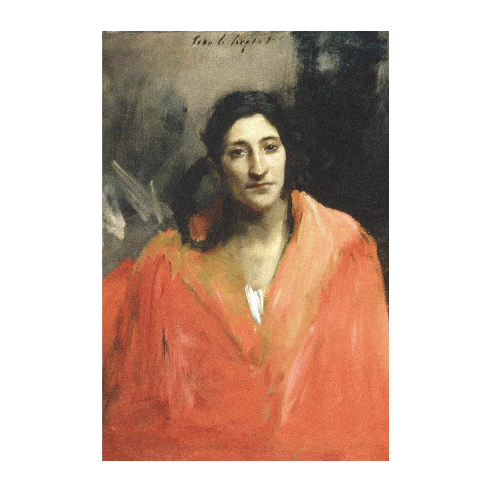 Vibrant Portrait of a Woman Wall Art