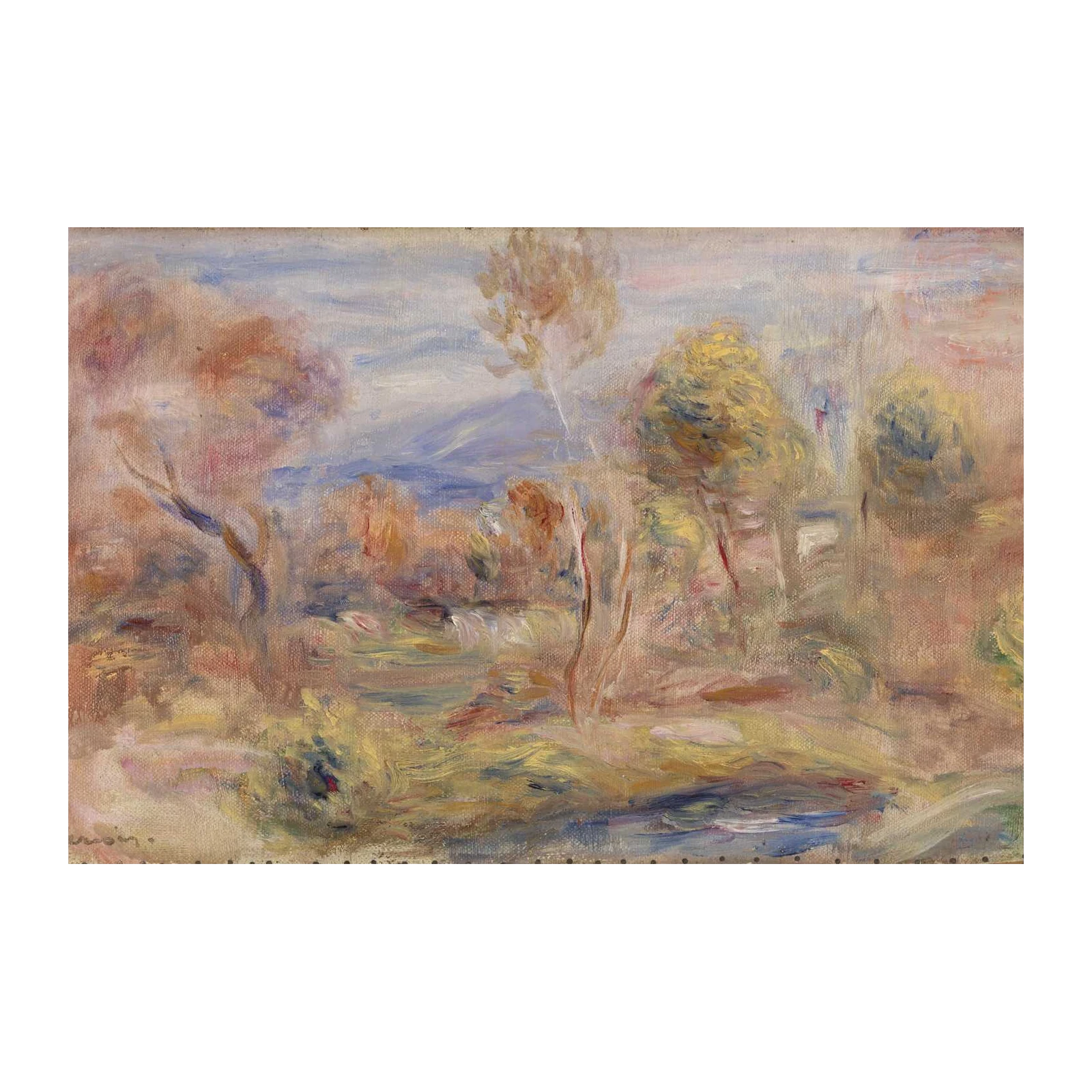 Impressionist Landscape Serenity Wall Art