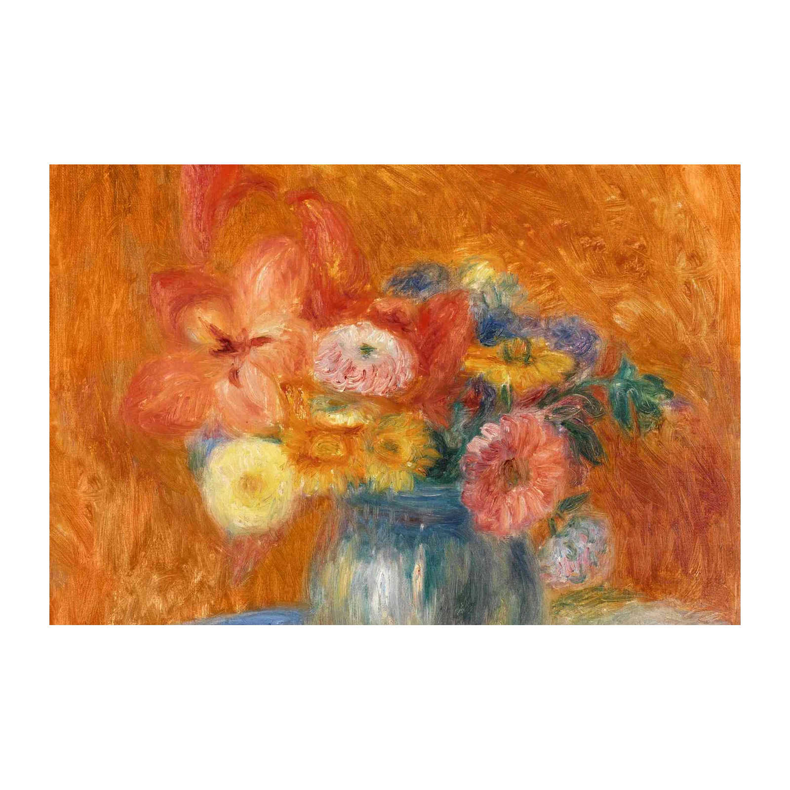 Vibrant Floral Symphony Wall Art