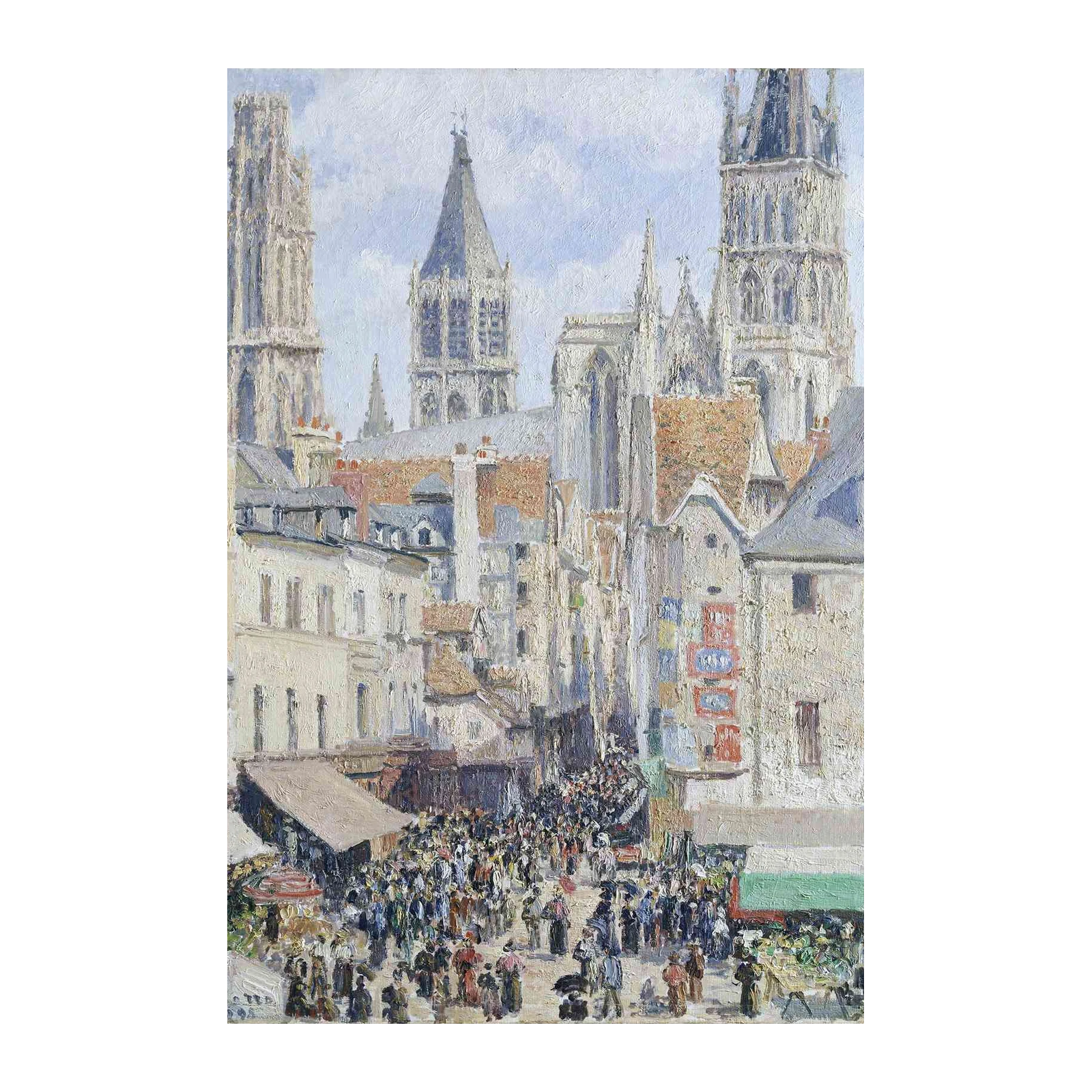 Impressionist French Market Wall Art