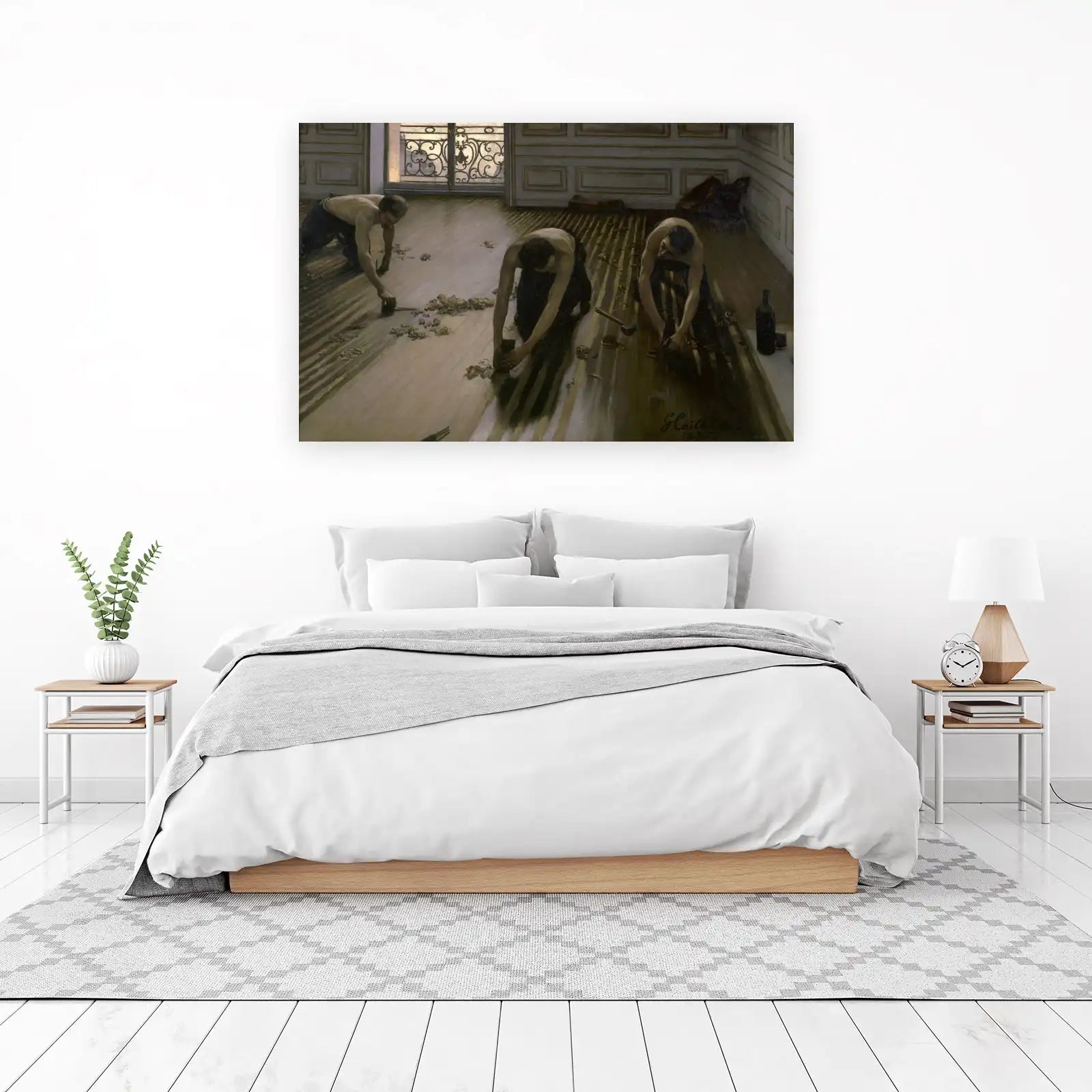 The Floor Scrapers Gustave Caillebotte Wall Art