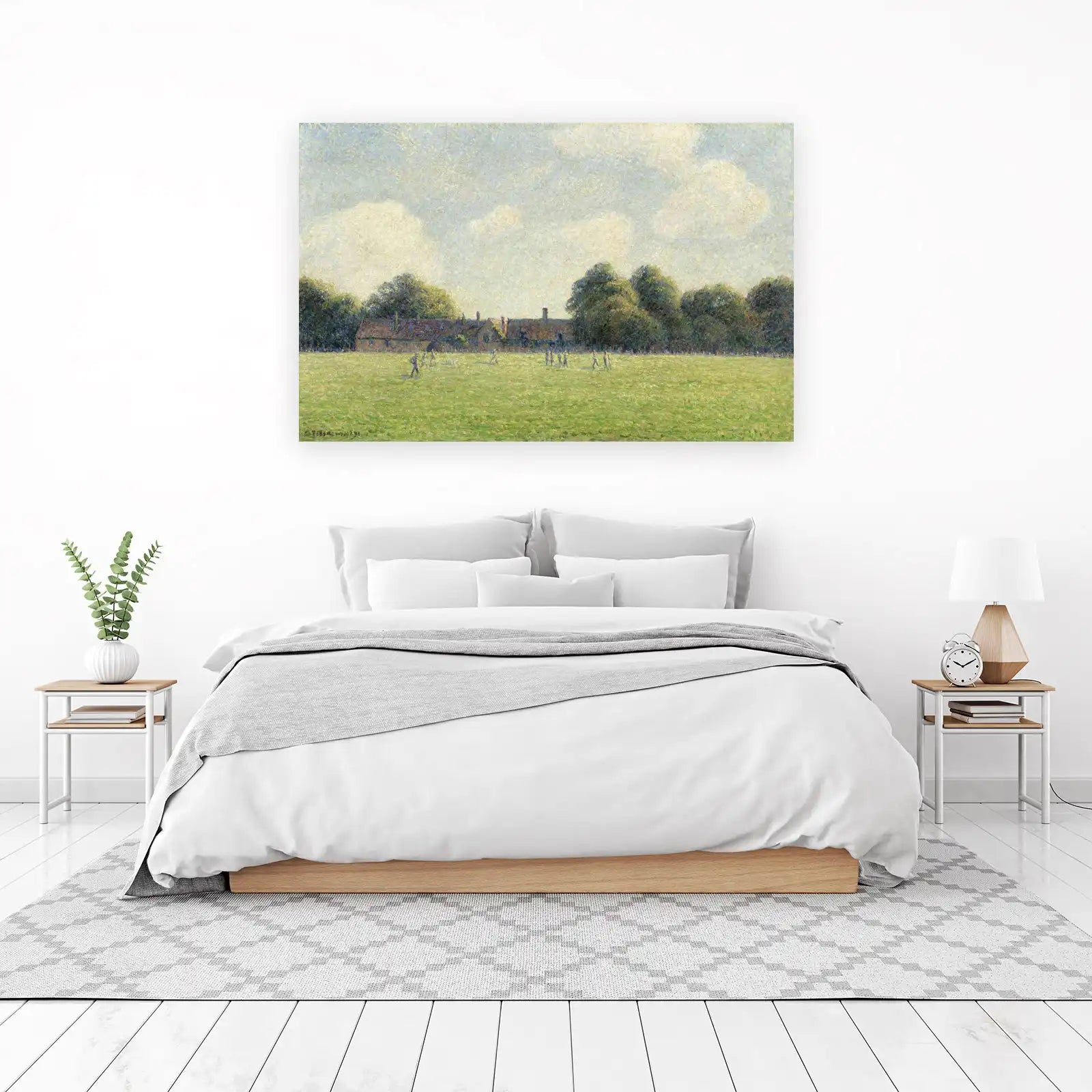 Serene Summer Field Cricket Wall Art