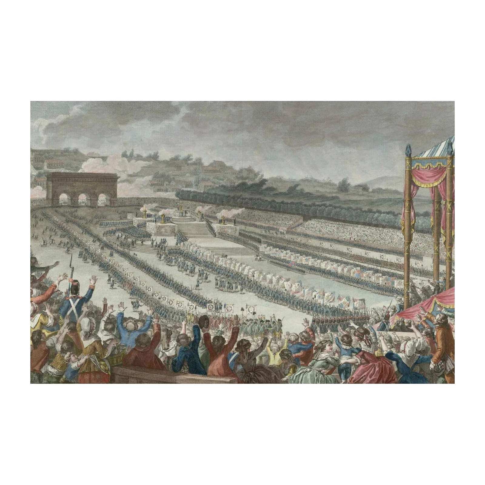 Historical French Parade Wall Art
