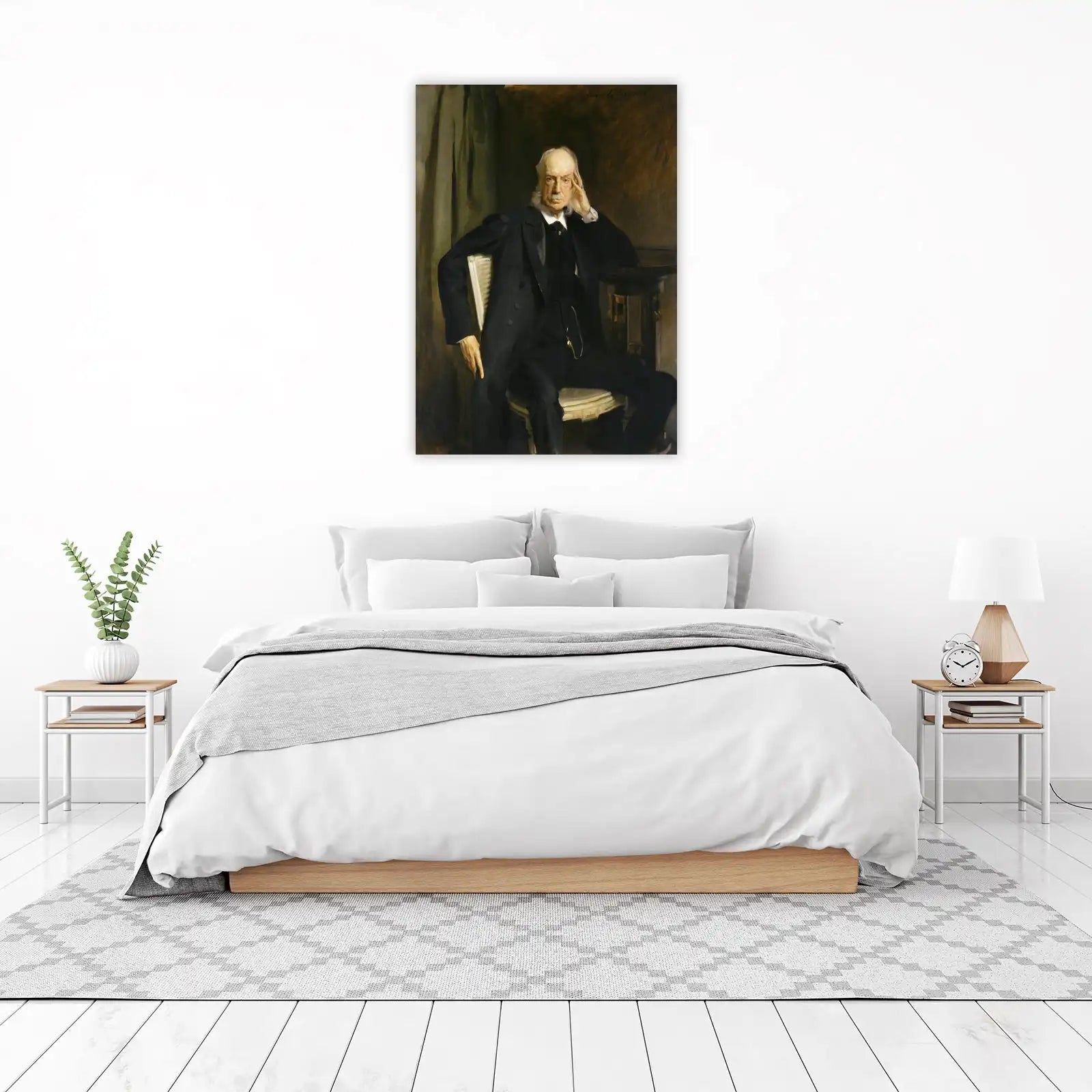 Distinguished Gentleman Portrait Wall Art