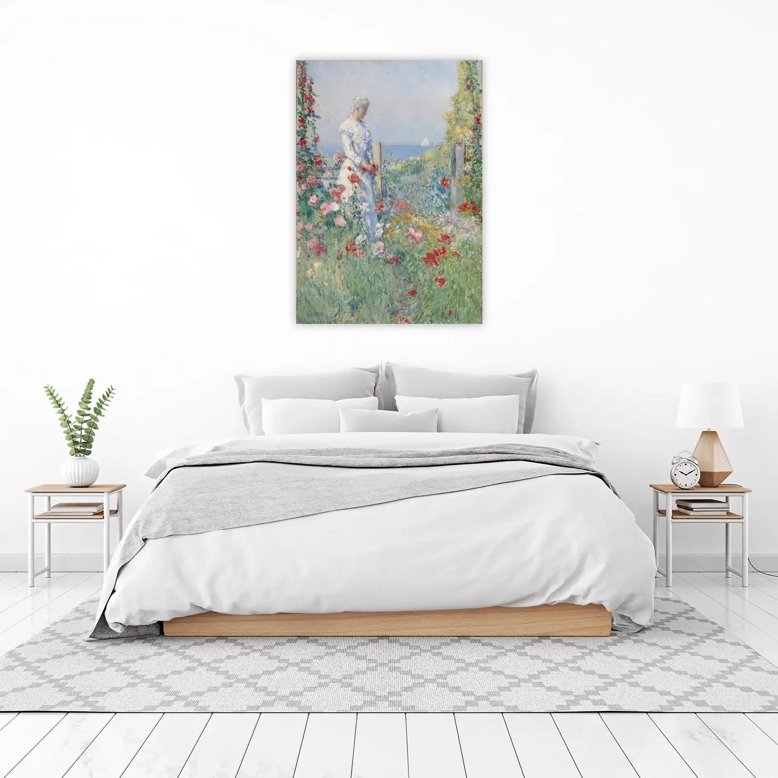 Poppy Garden Serenity Impressionist Wall Art