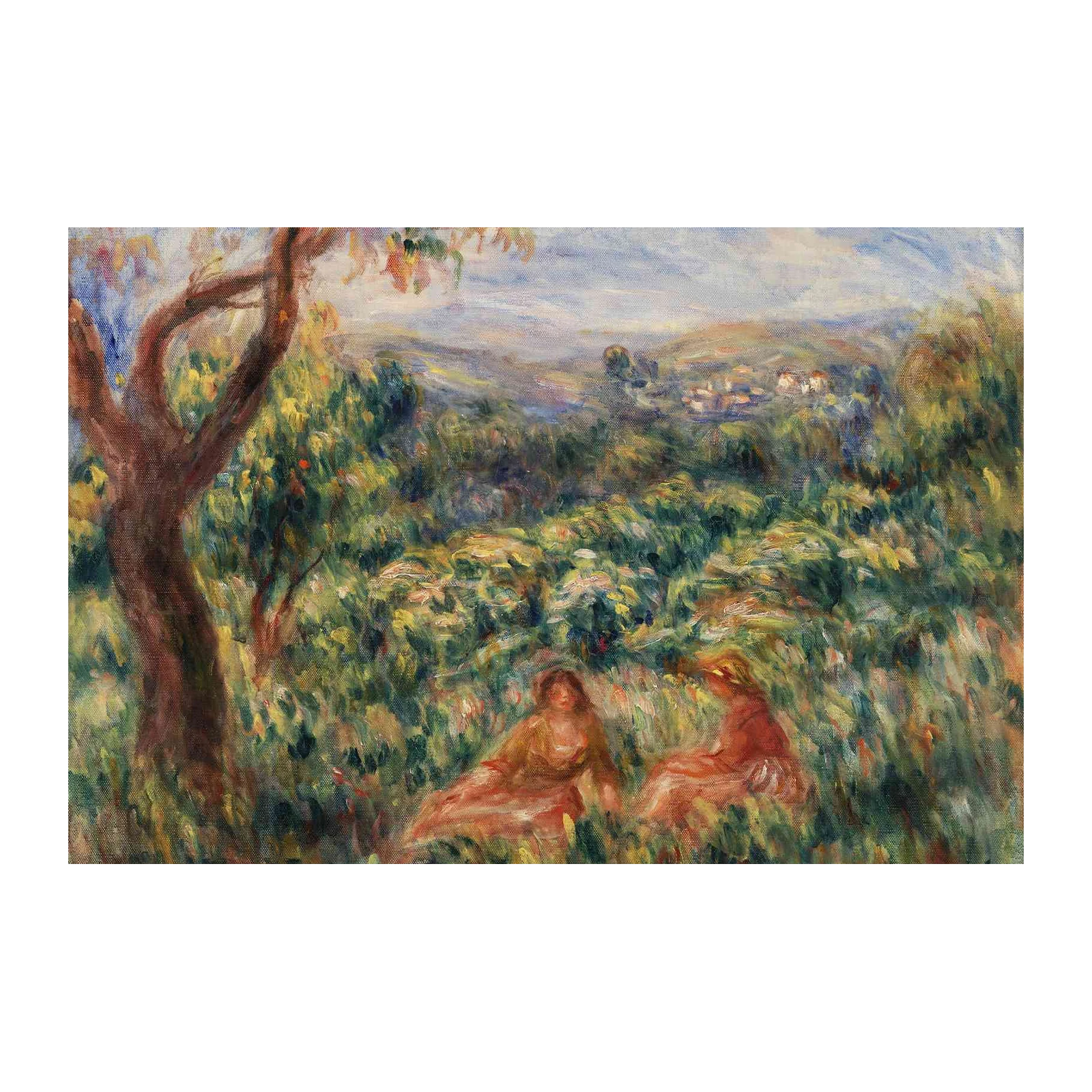Impressionist Picnic Scene Wall Art