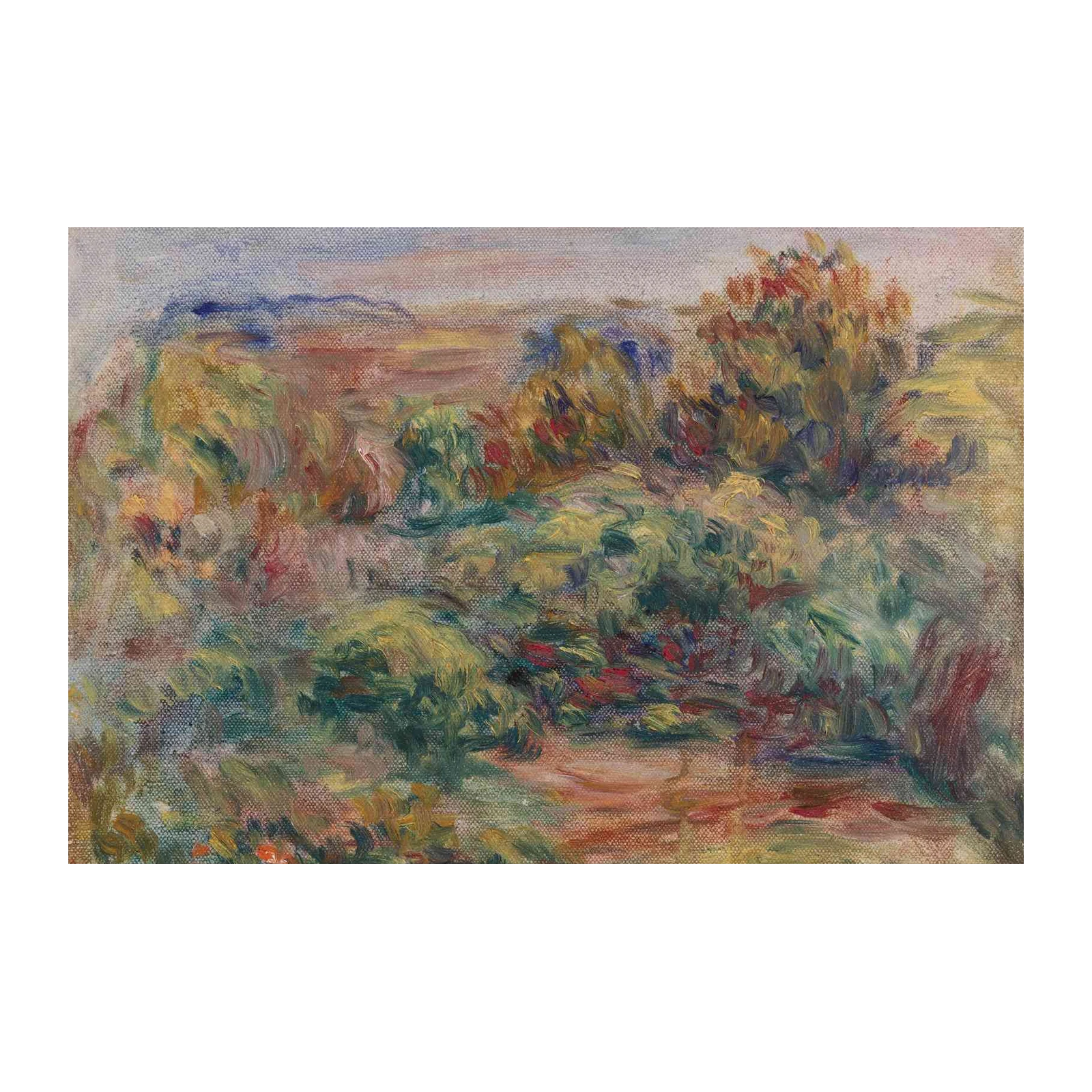 Vibrant Impressionist Landscape Wall Art