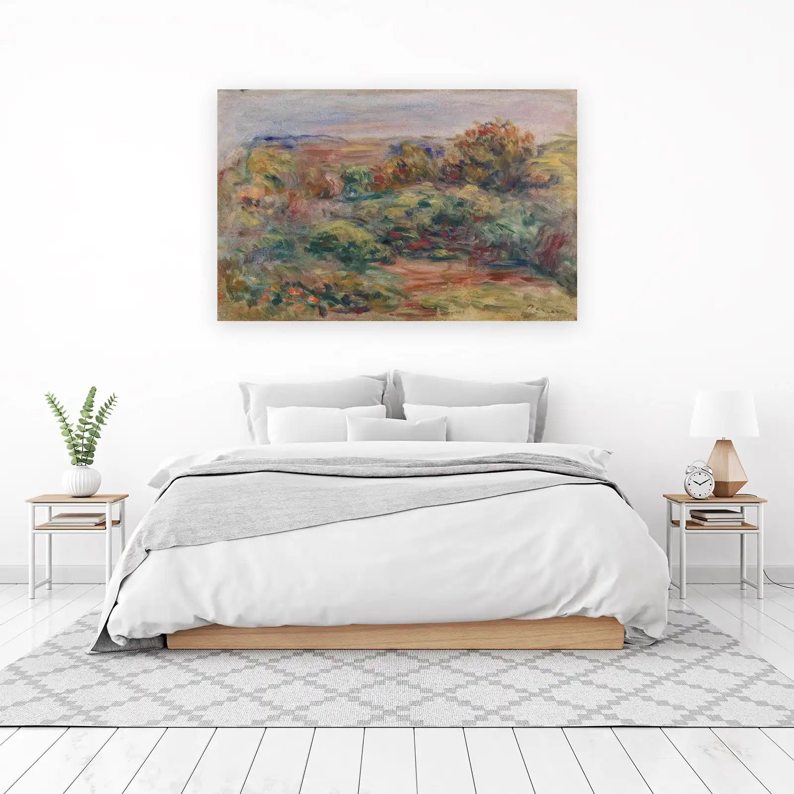 Vibrant Impressionist Landscape Wall Art