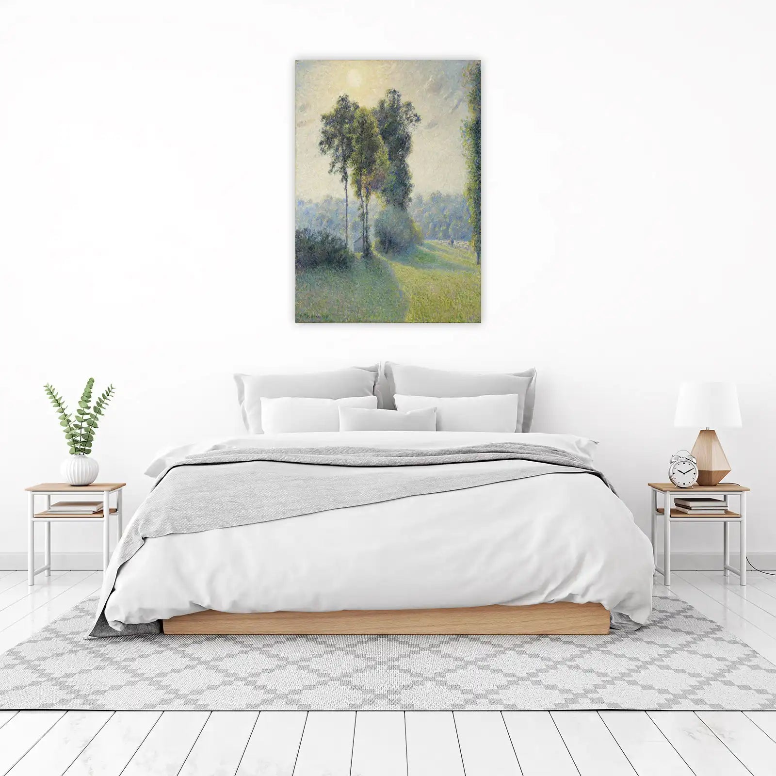Impressionist Landscape Trees Wall Art