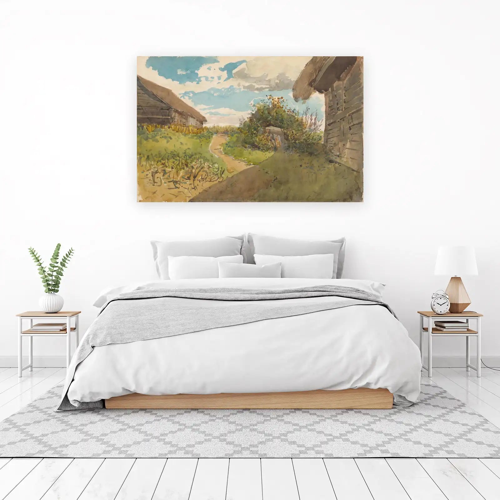 Idyllic Countryside Path Wall Art