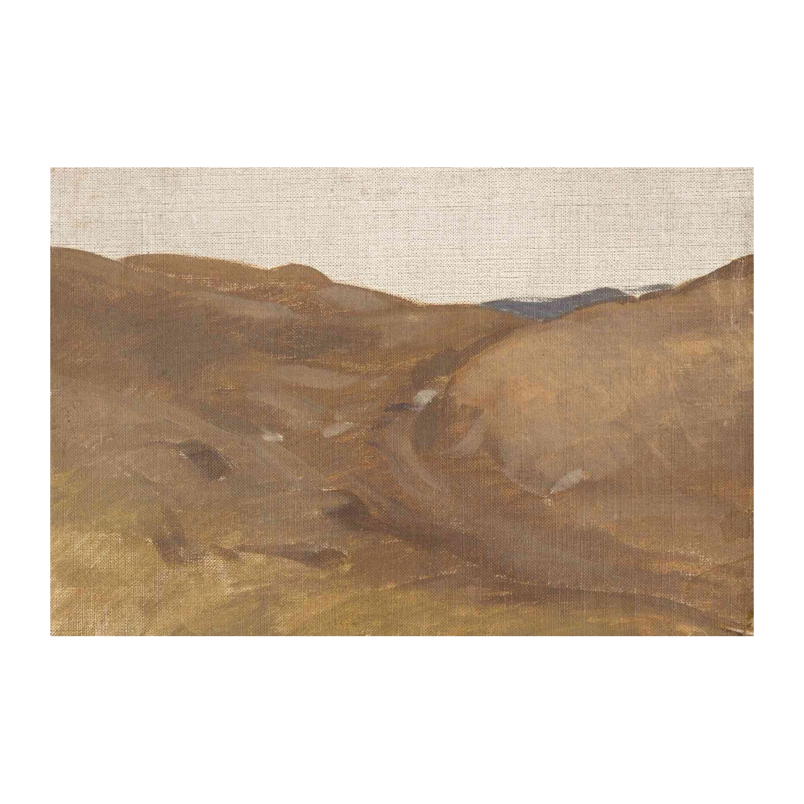 Serene Earth Tones Landscape Wall Art