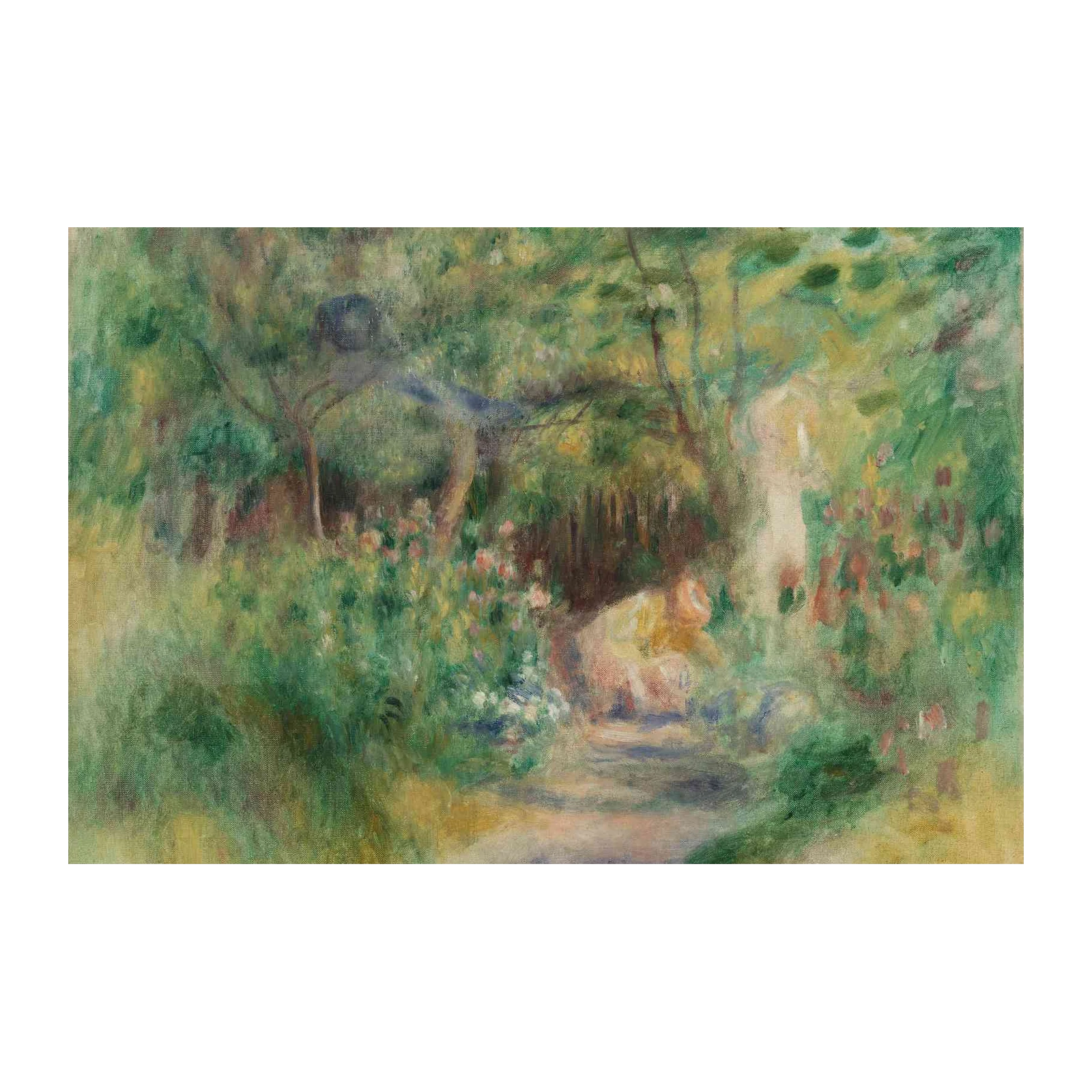 Impressionist Garden Path Wall Art