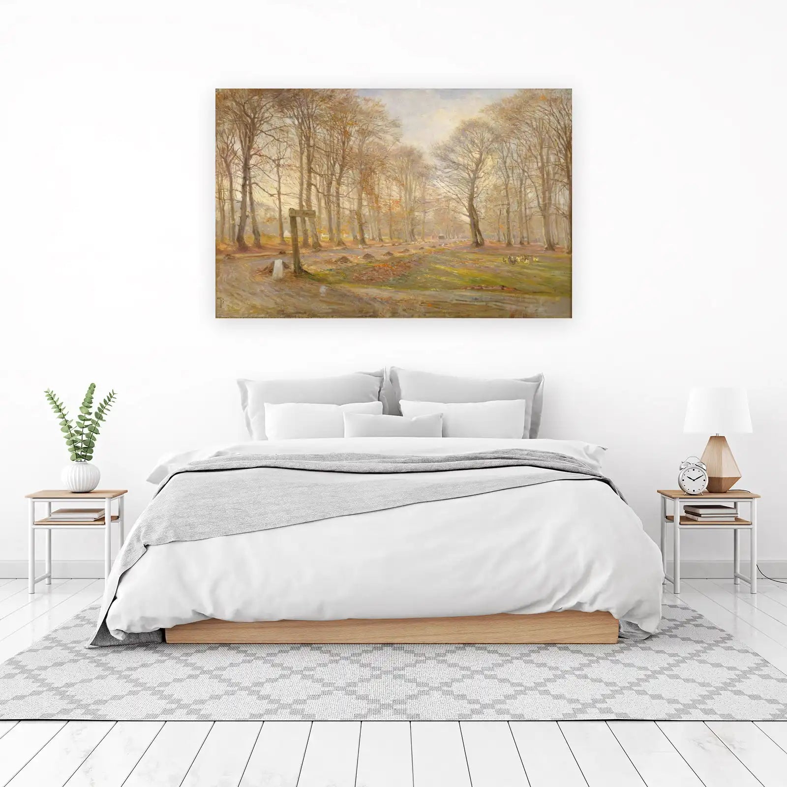 Enchanting Autumnal Forest Path Wall Art