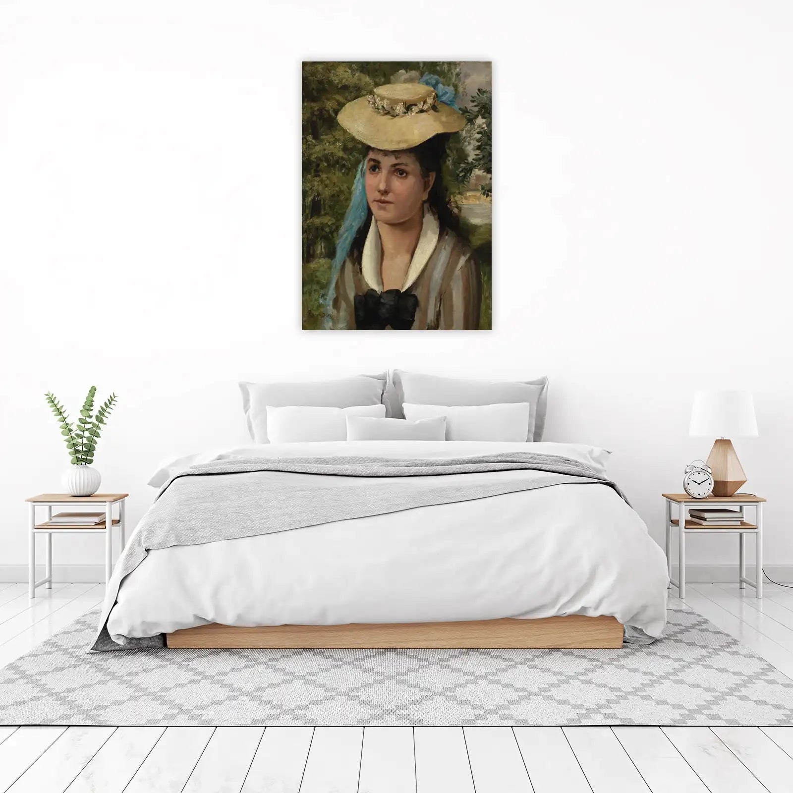 Victorian Lady's Portrait Wall Art