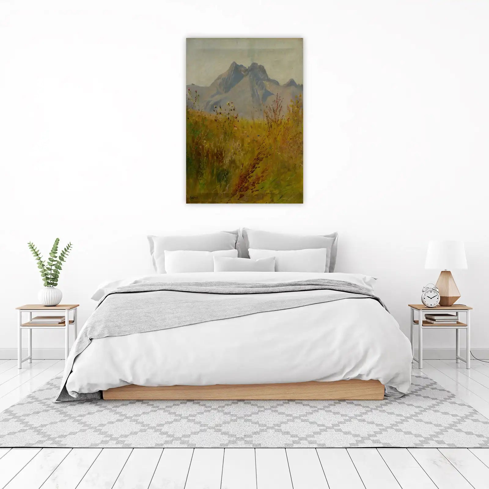 Majestic Mountain Meadow Wall Art