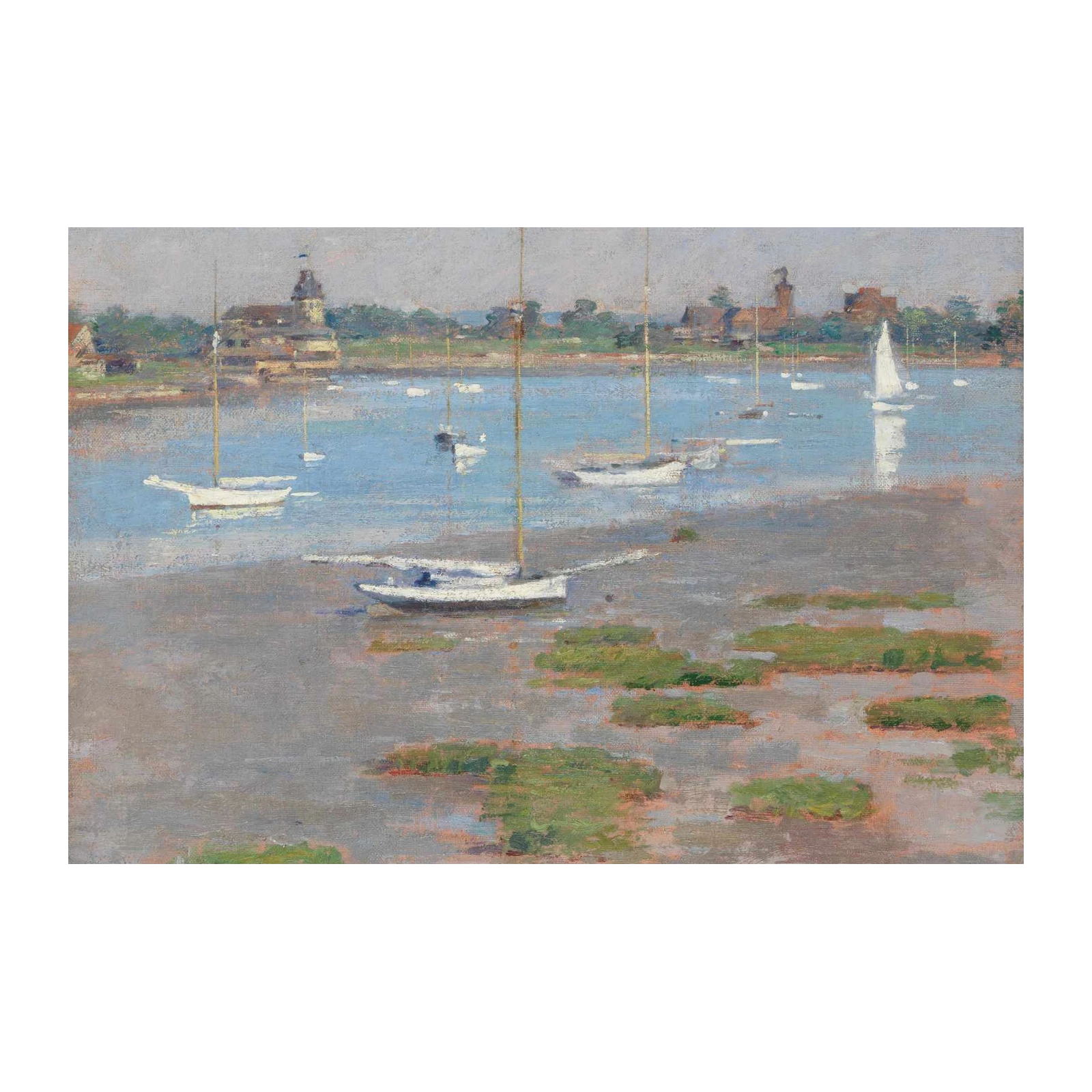 Coastal Serenity Sailboats Wall Art