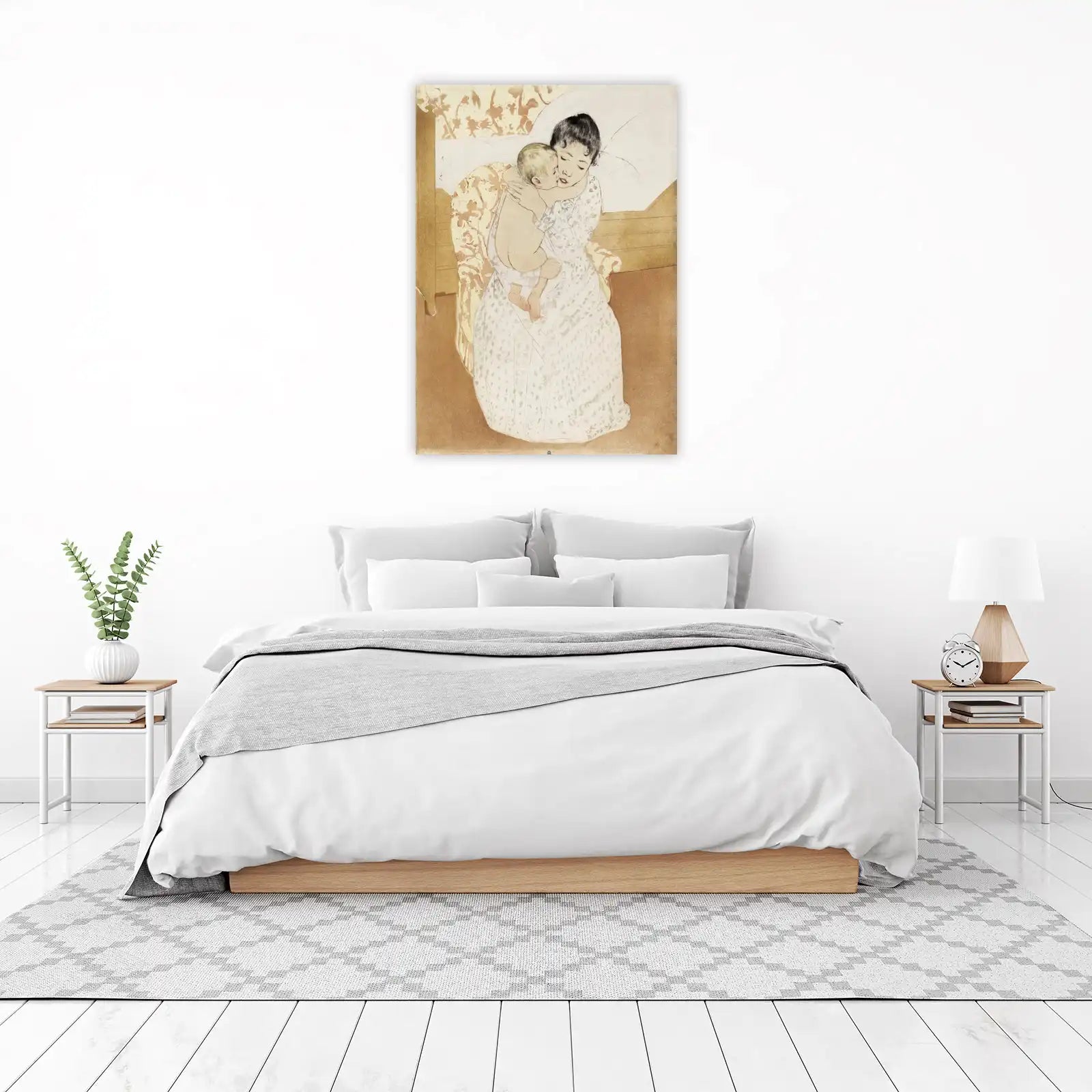 Mother and Child Embrace Wall Art