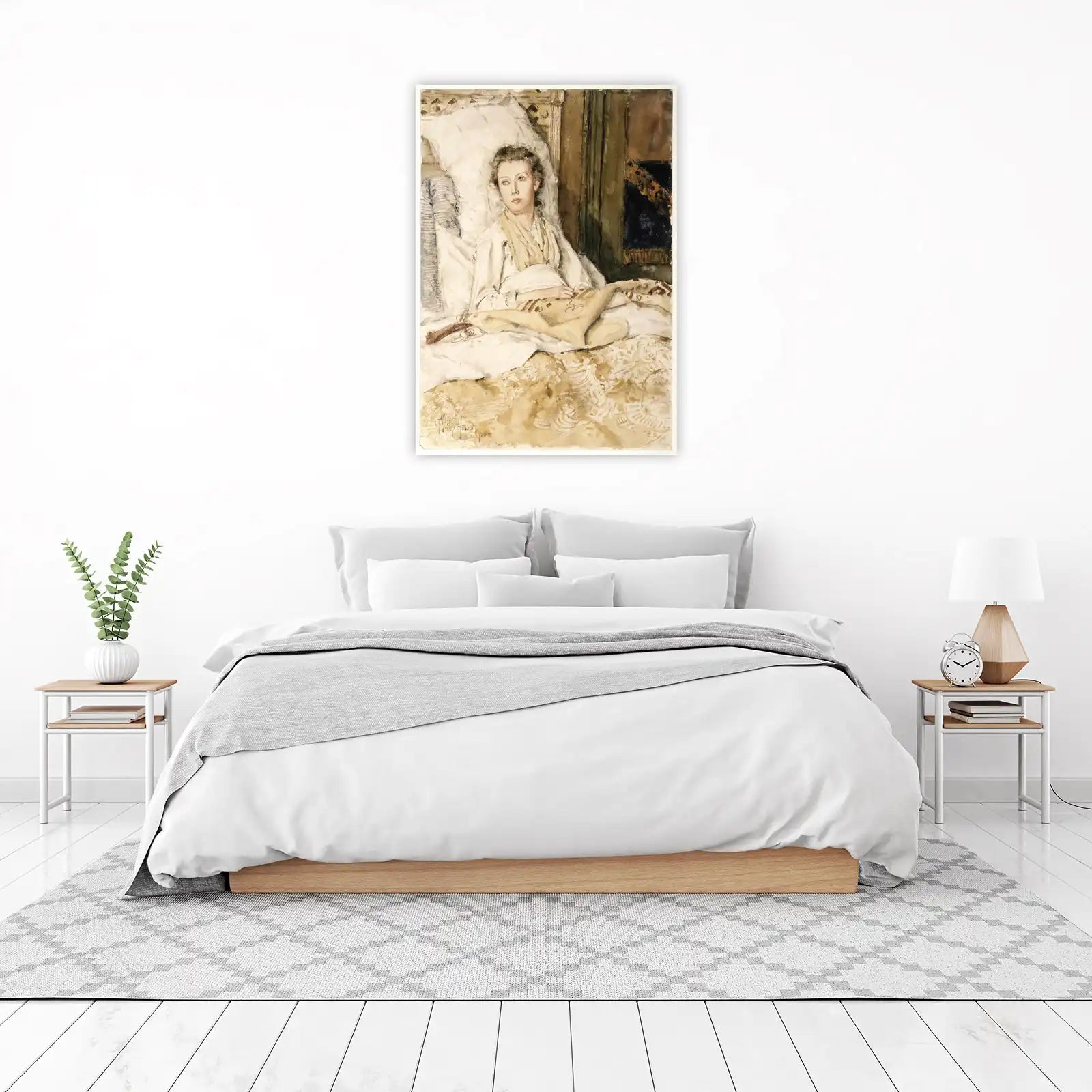 Victorian Portrait of a Young Woman Wall Art