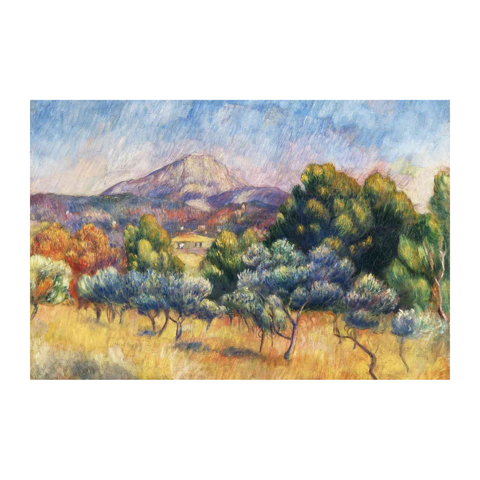 Impressionist Provence Landscape Wall Art