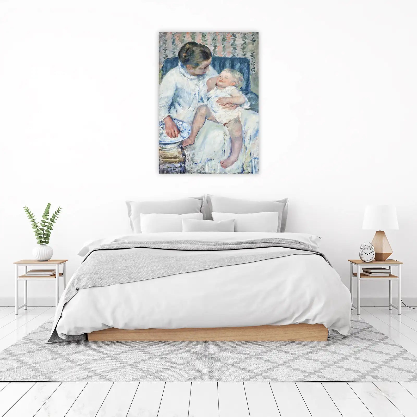 Mother and Child Embrace Wall Art