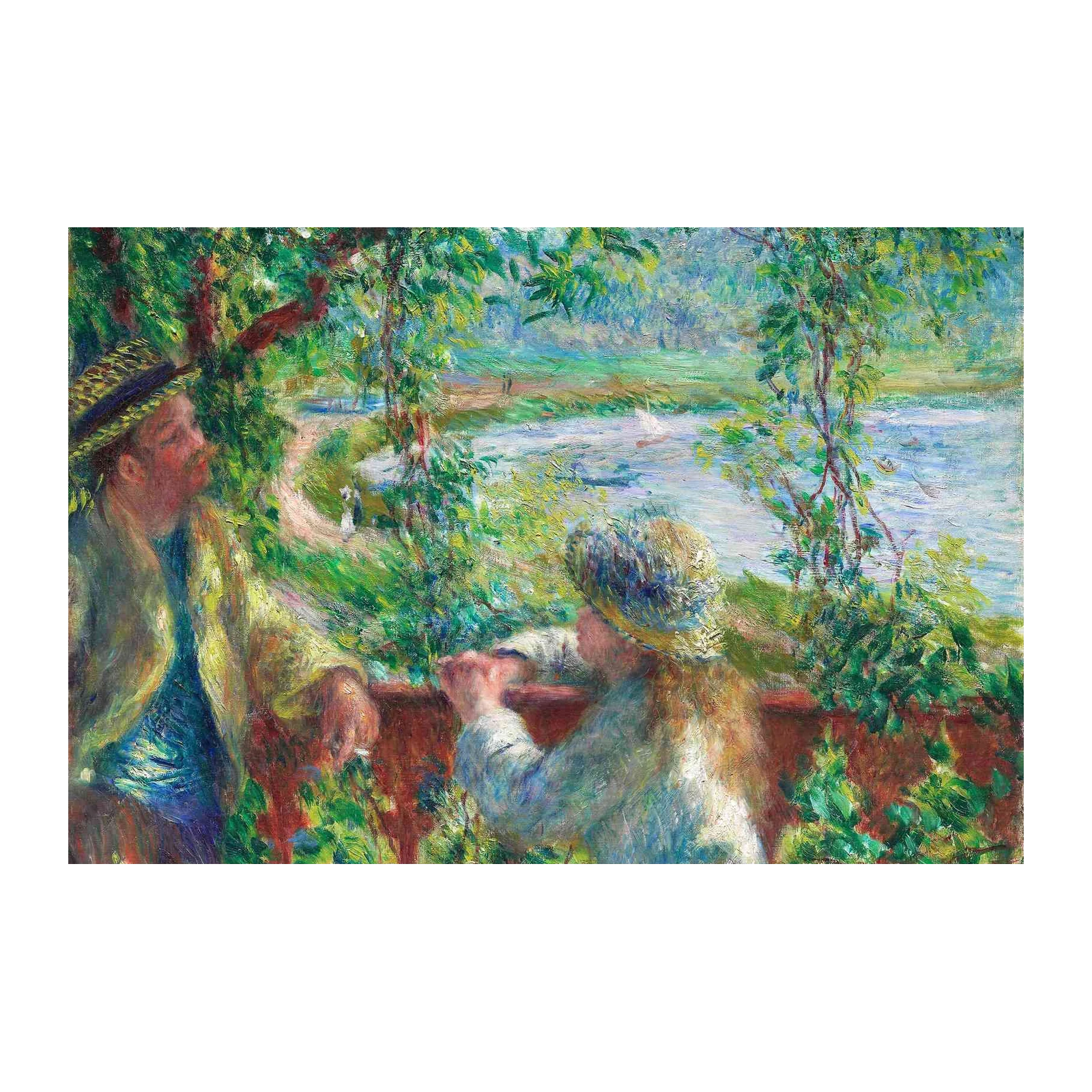 Impressionist Riverside Serenity Wall Art