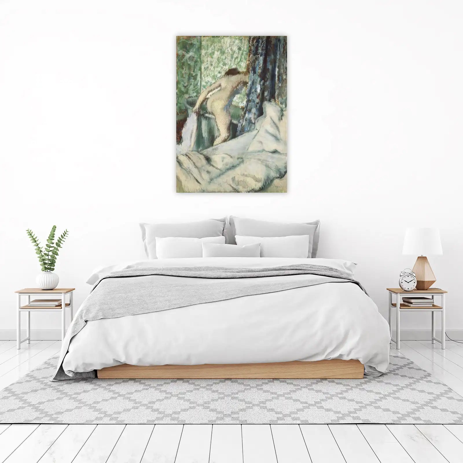 Degas "The Bath" Impressionist Nude Wall Art