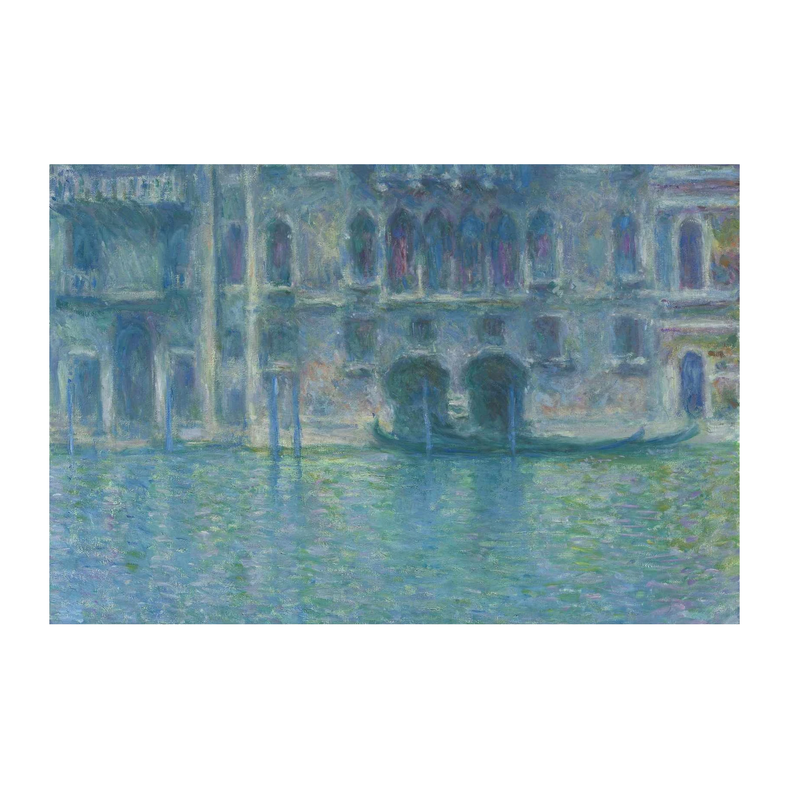 Impressionist Venice Gondola Canal Wall Art