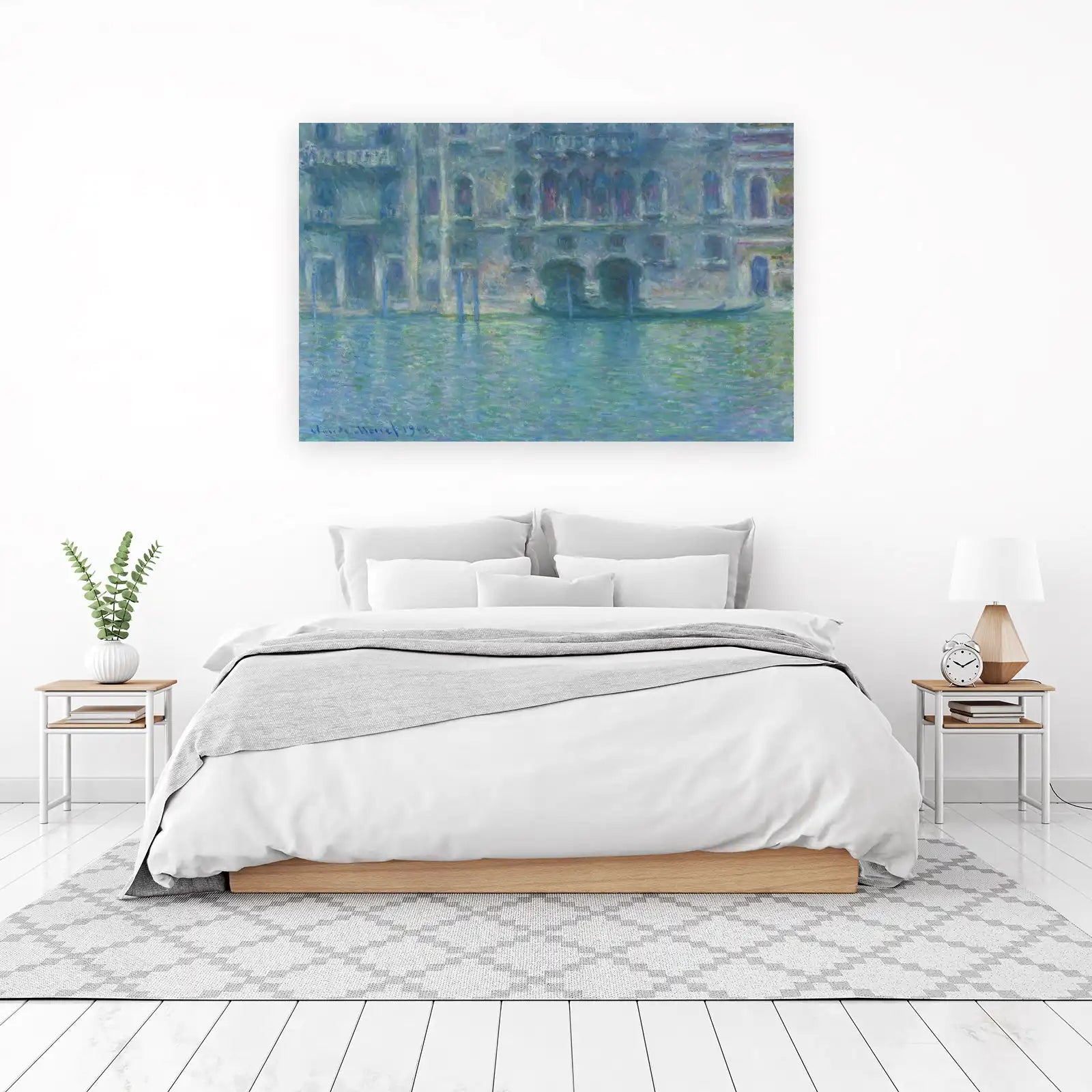 Impressionist Venice Gondola Canal Wall Art
