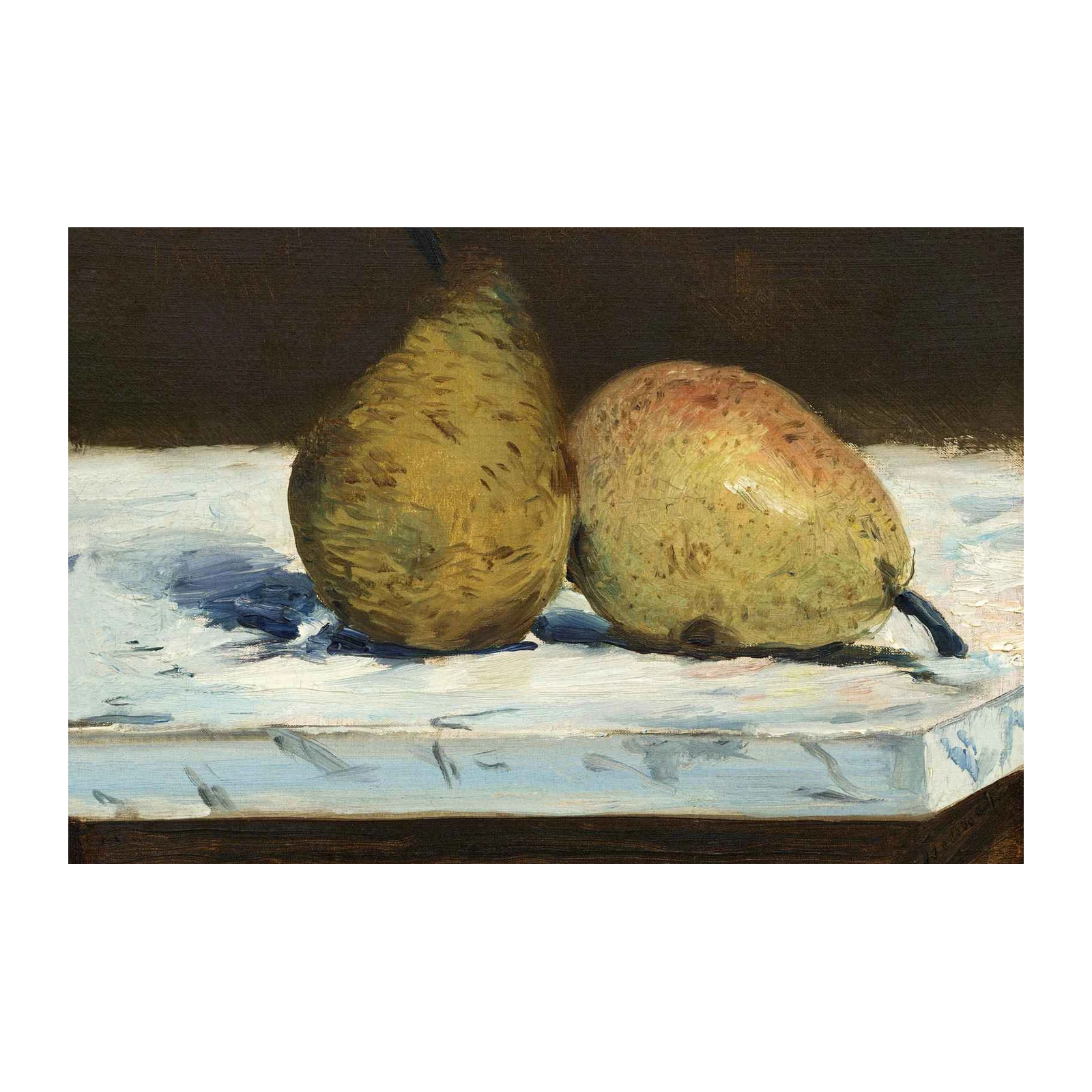 Classic Pear Still Life Wall Art Wall Art
