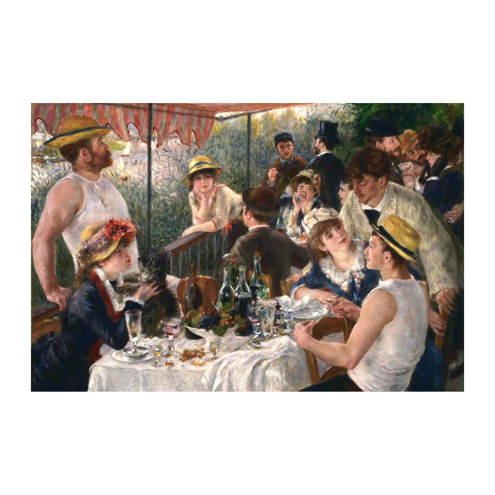 Renoir's Luncheon of the Boating Party Wall Art