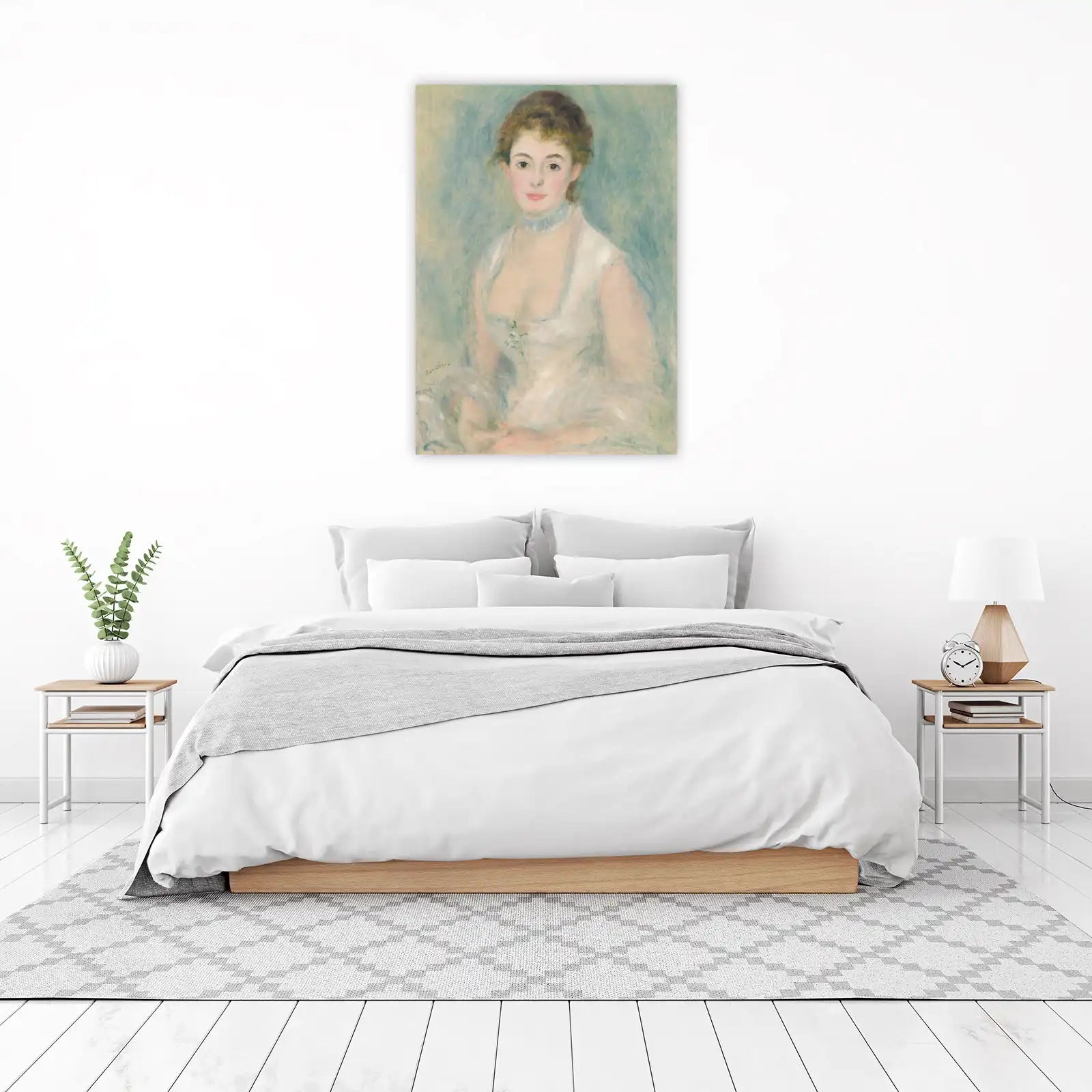 Renoir "Woman in White" Wall Art