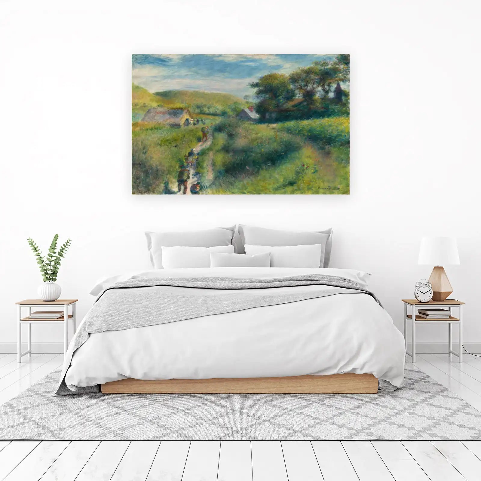 Impressionist Country Path Wall Art