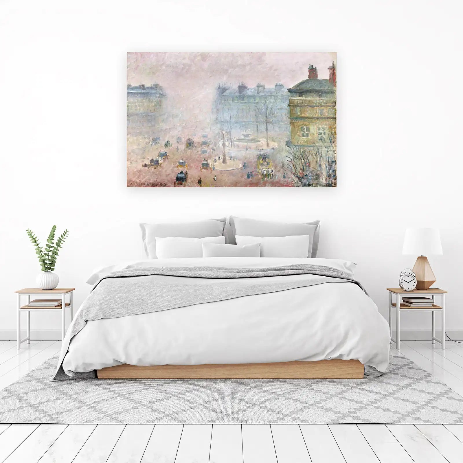 Impressionist Paris Street Scene Wall Art