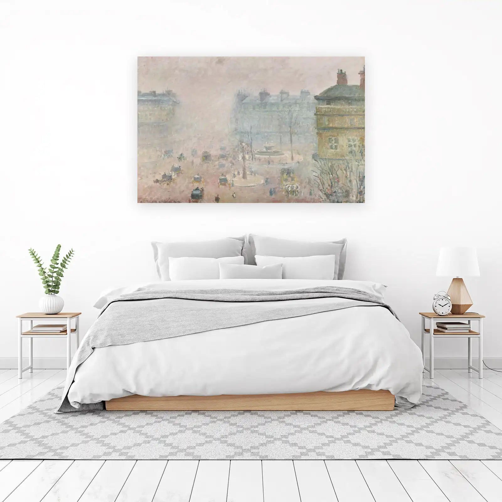 Impressionist Parisian Street Scene Wall Art