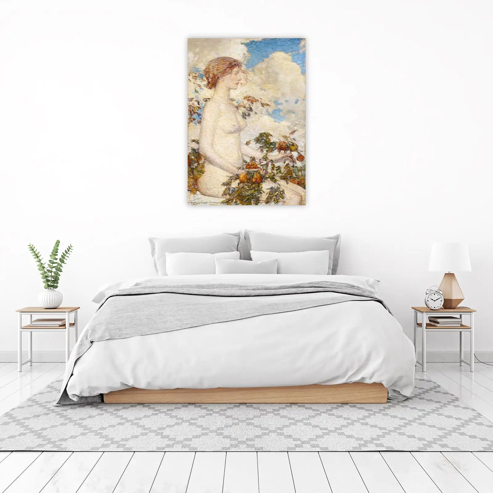 Serene Beauty: Impressionist Nude Wall Art