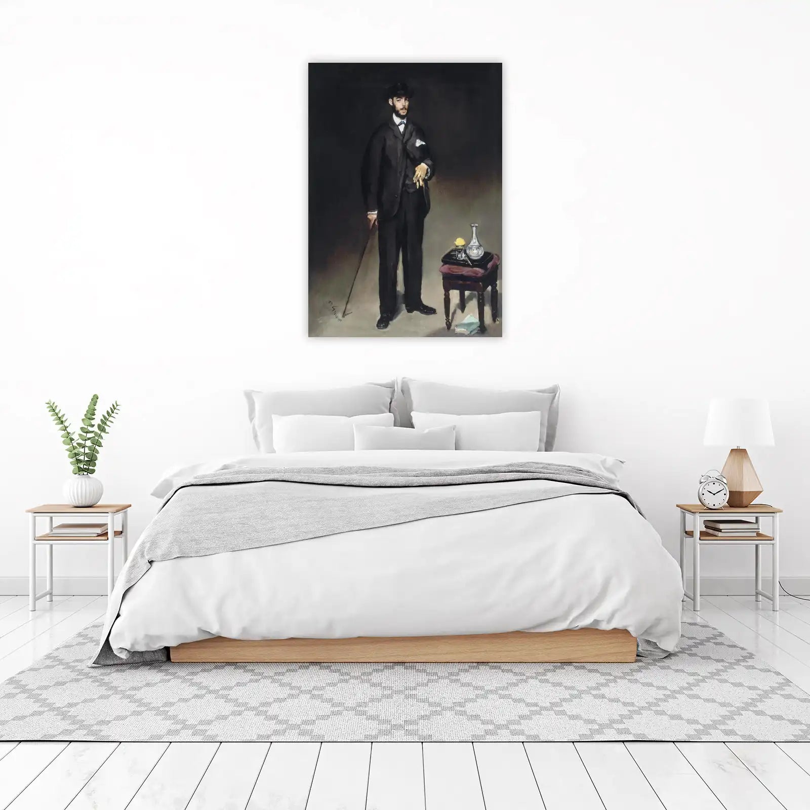 Elegant Gentleman Portrait Wall Art