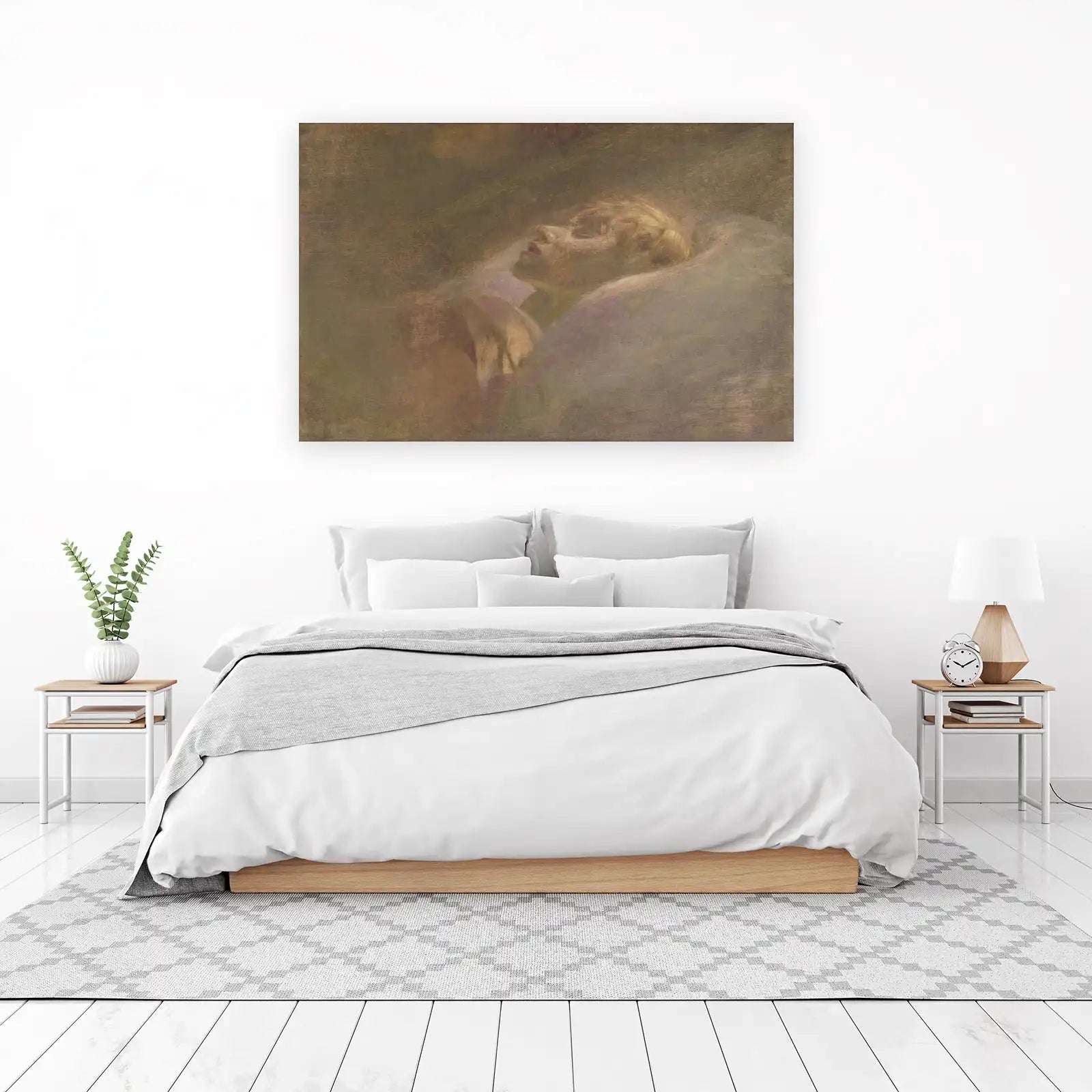 Serene Slumber Portrait Wall Art