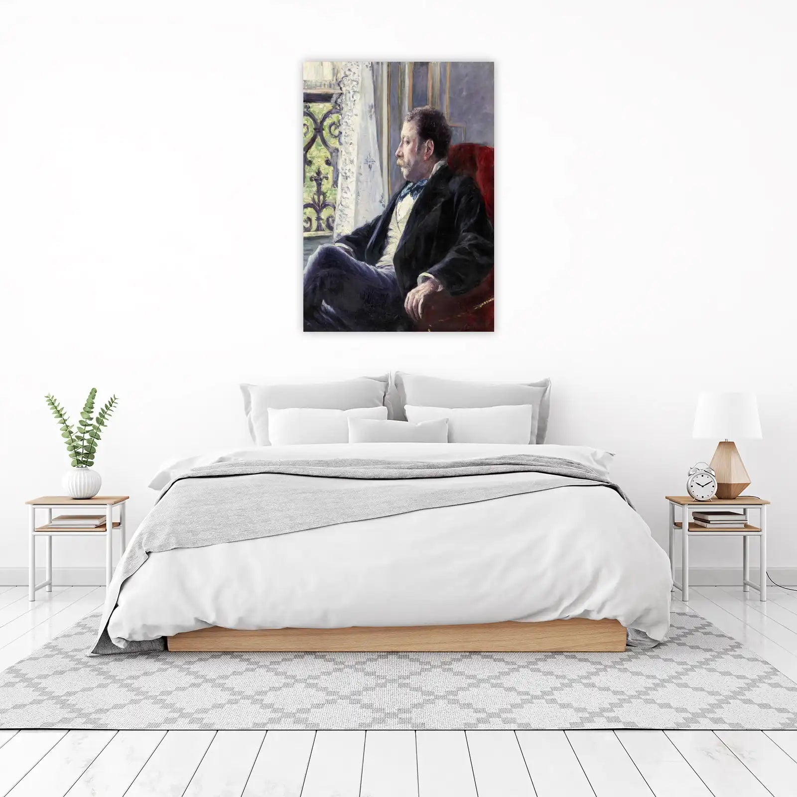 Classic Gentleman Portrait Wall Art