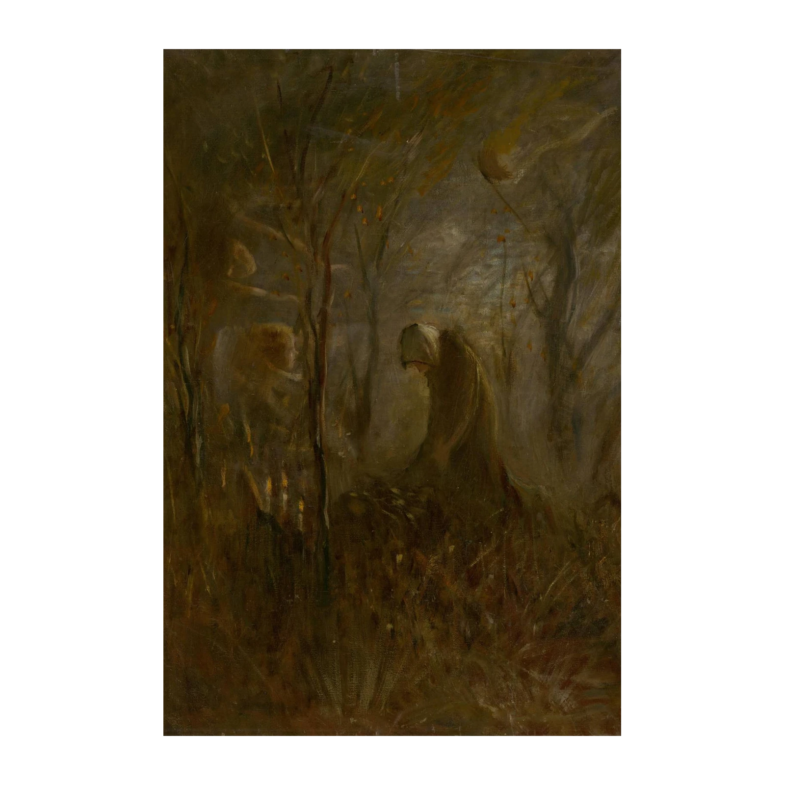 Mysterious Woodland Gathering Wall Art