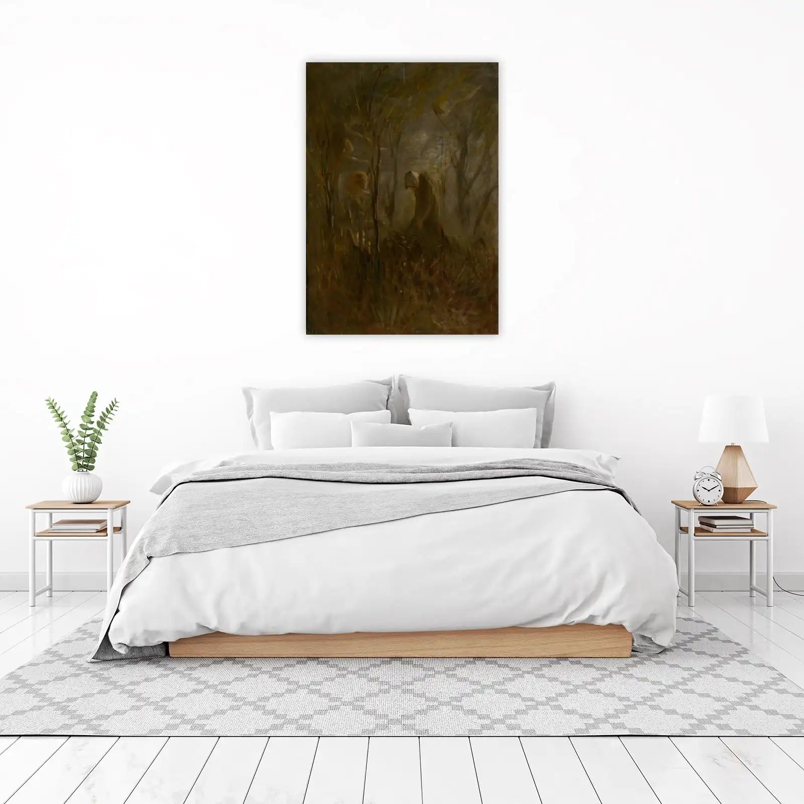 Mysterious Woodland Gathering Wall Art