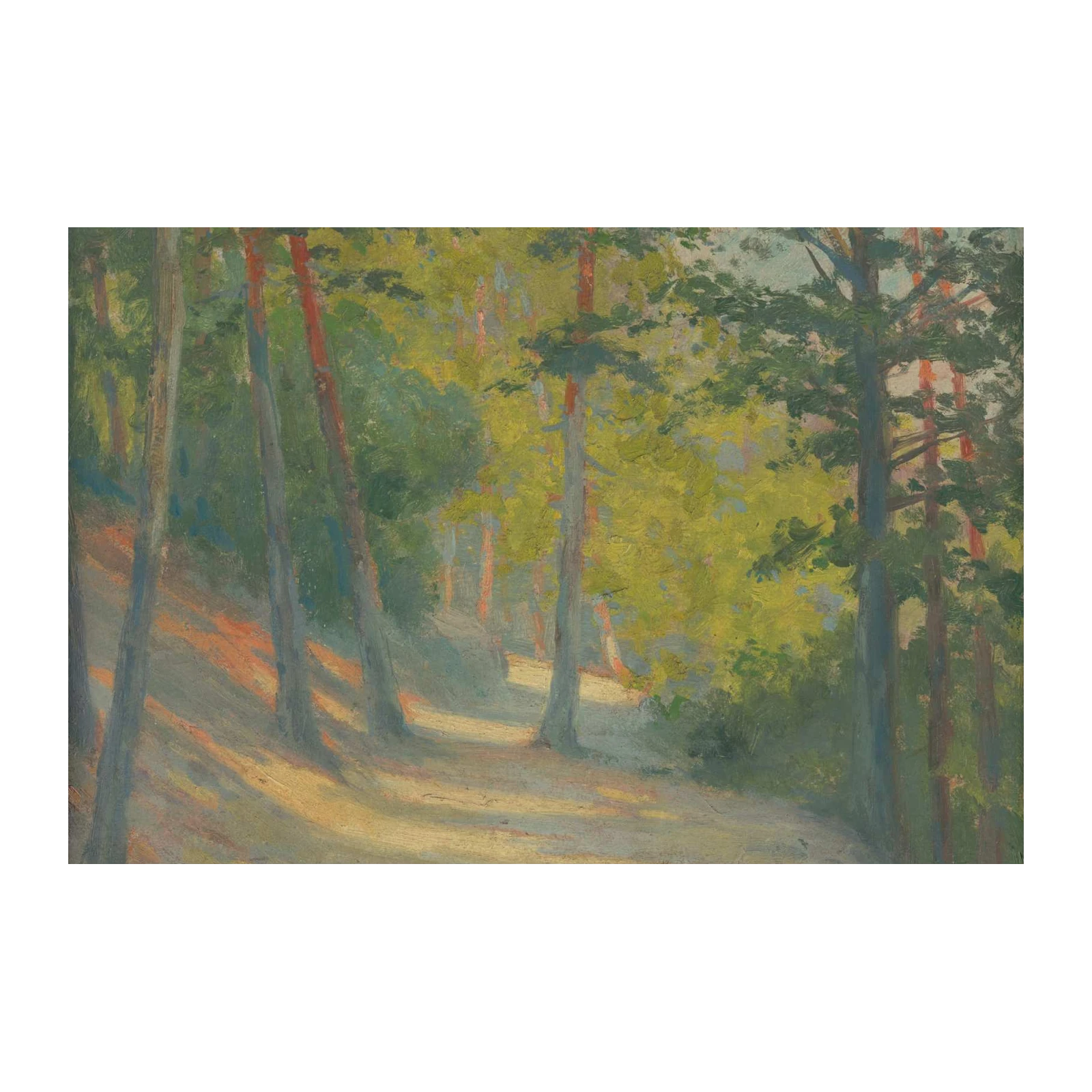 Enchanting Forest Path Landscape Wall Art