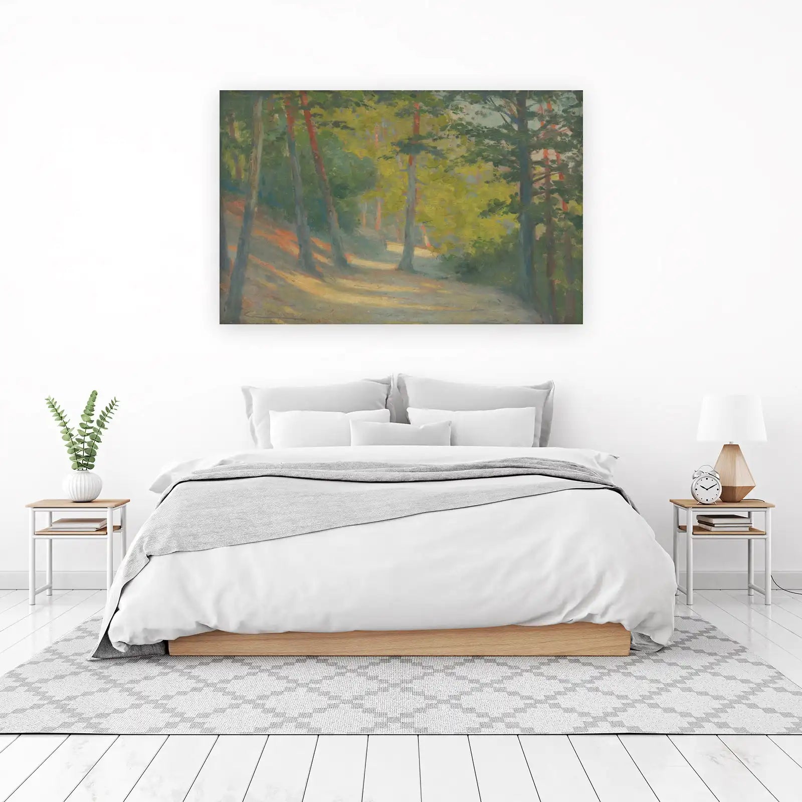 Enchanting Forest Path Landscape Wall Art