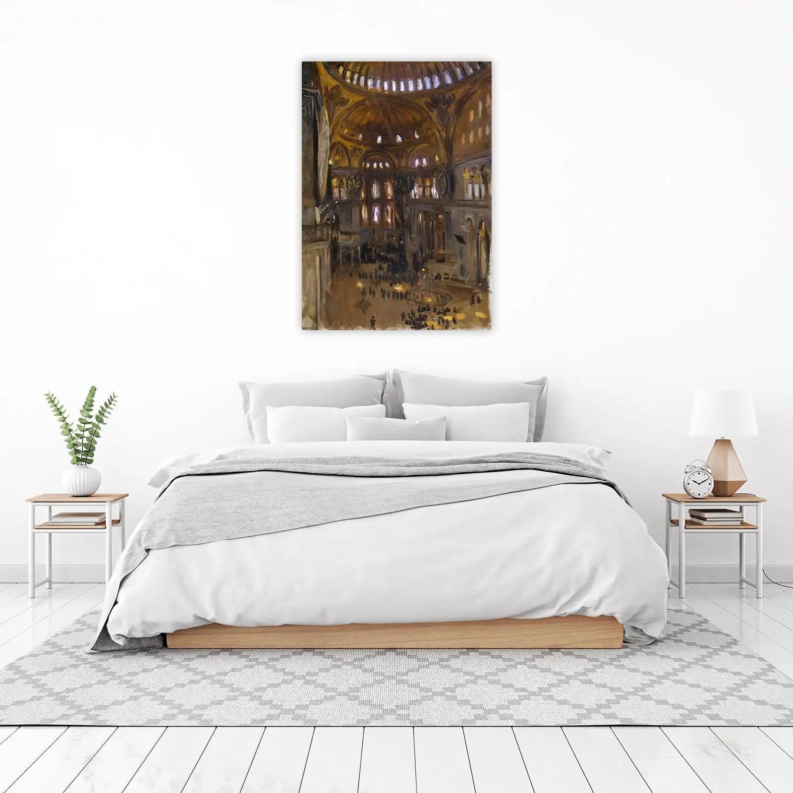 Majestic Hagia Sophia Interior Wall Art