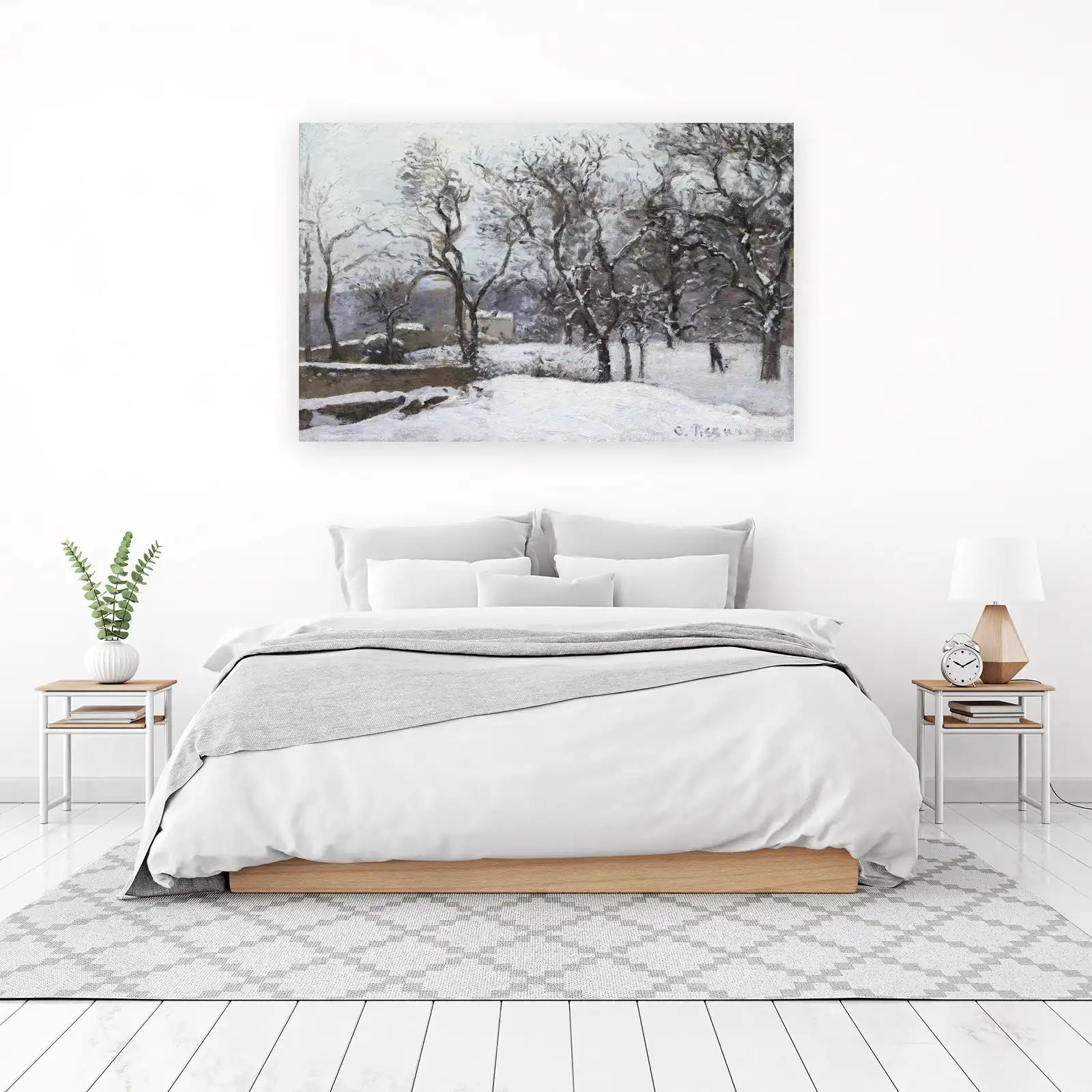 Winter Landscape Snow Scene Wall Art